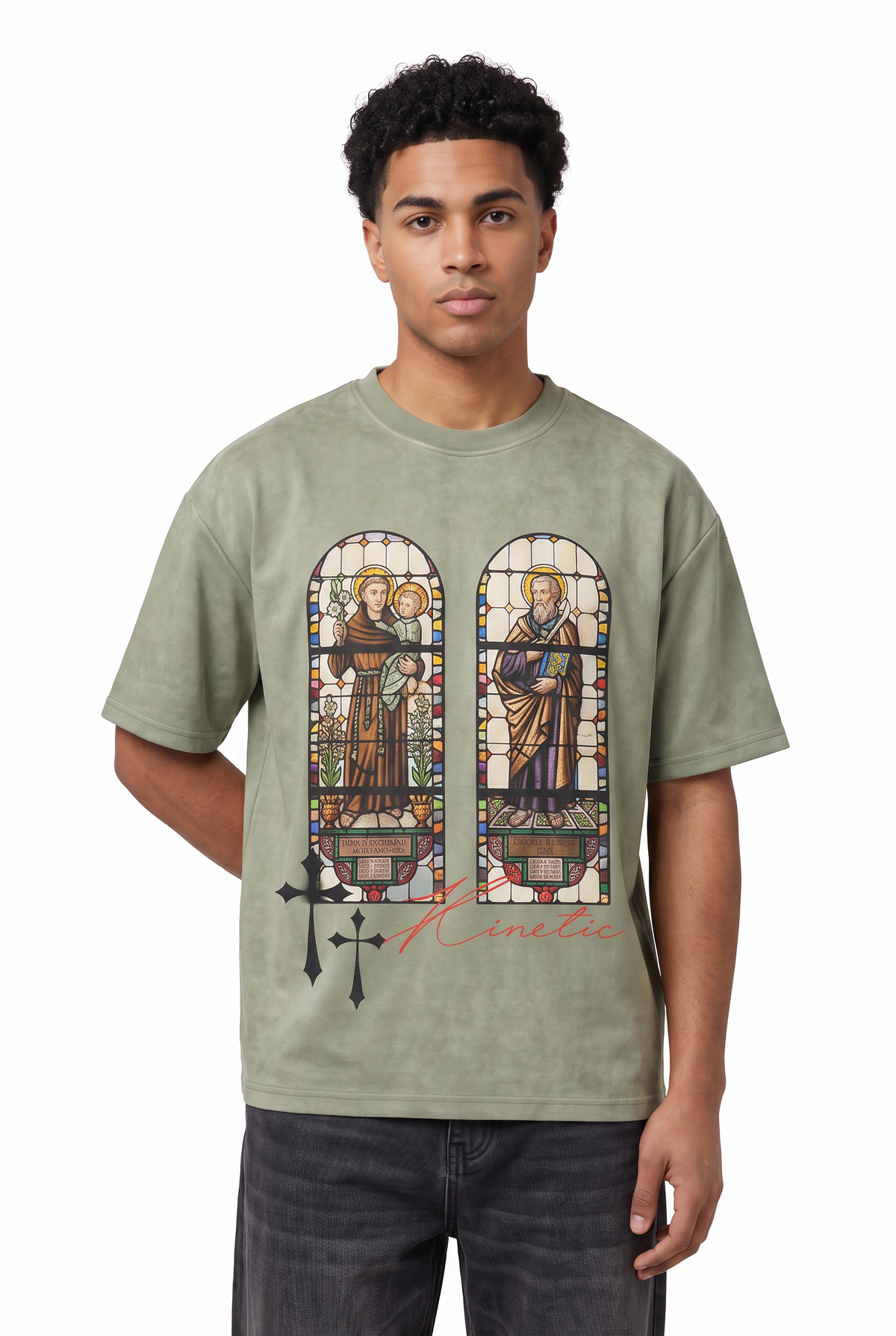 Washed Sage Graphic T-Shirt