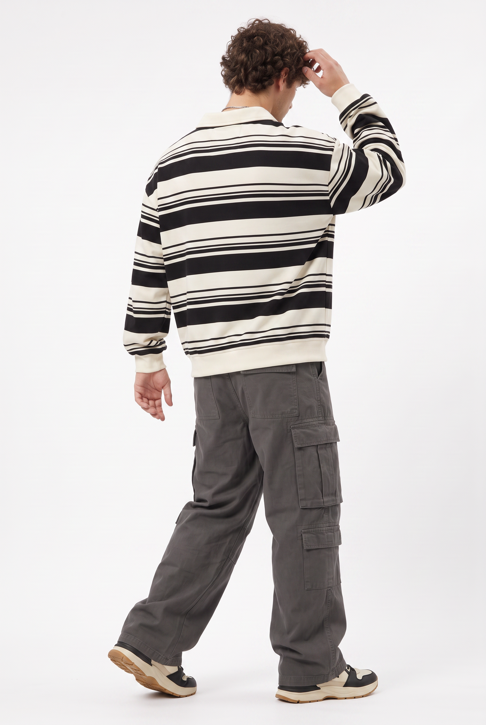 Black Dropped Shoulder Oversized Tee