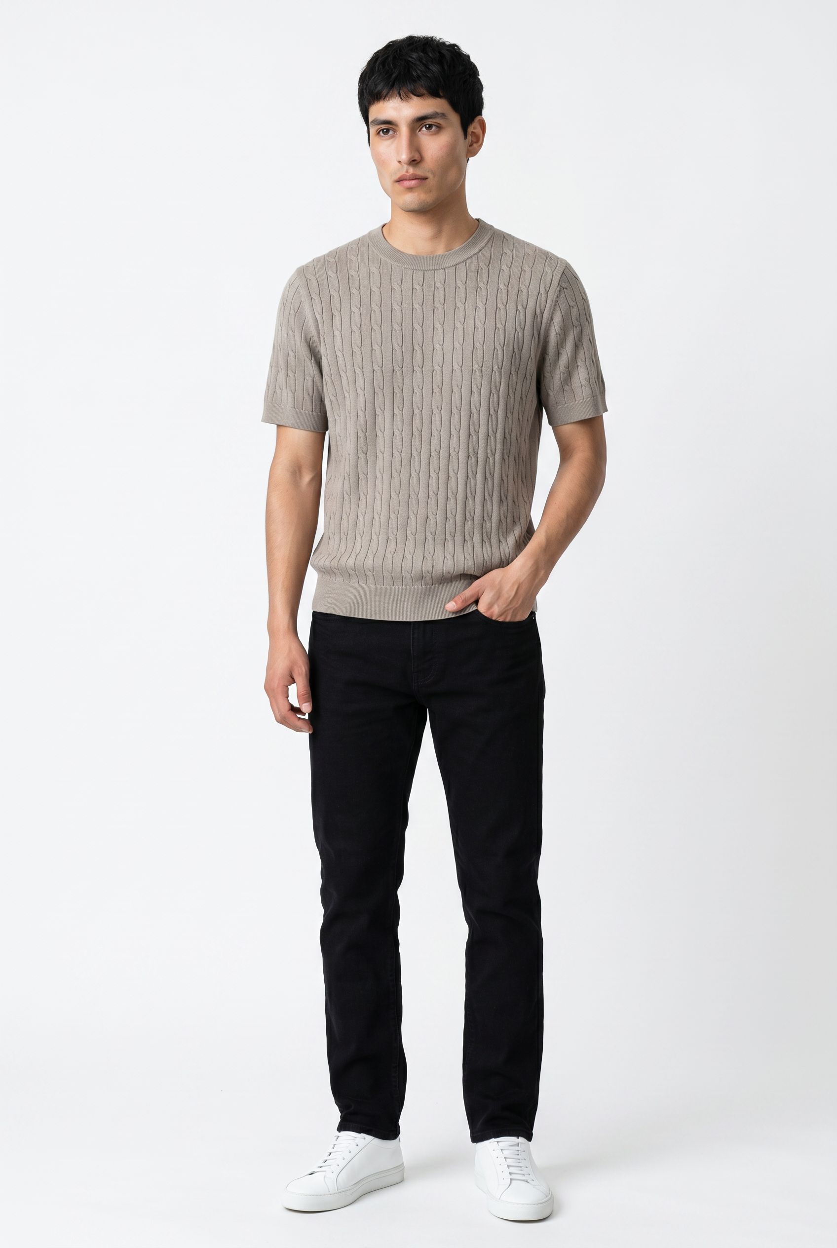 Grey Relaxed Oversized Tee