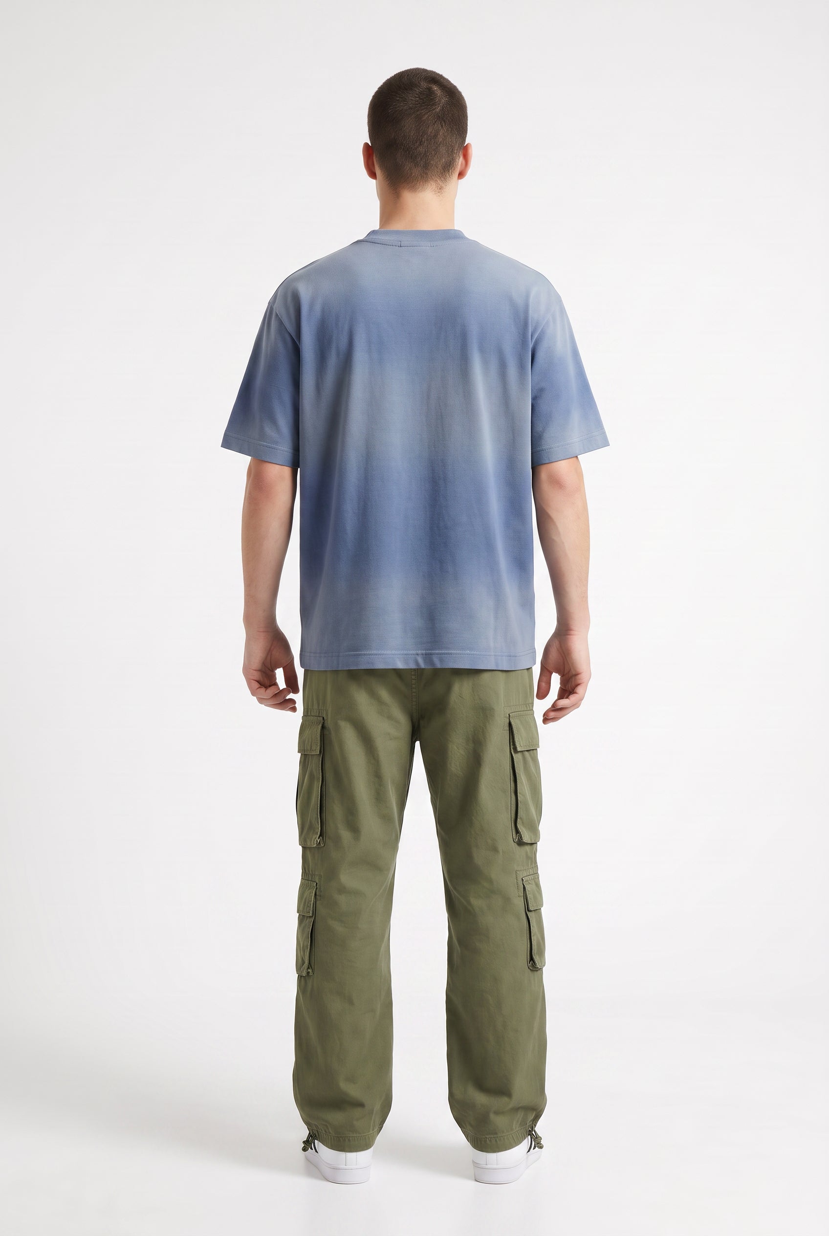 Sky Blue Chest Pocket Tee