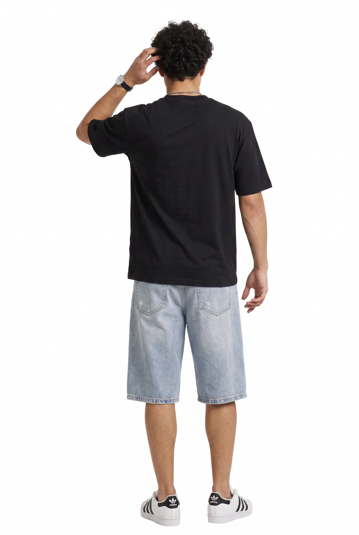 Oversized Black Graphic T-Shirt