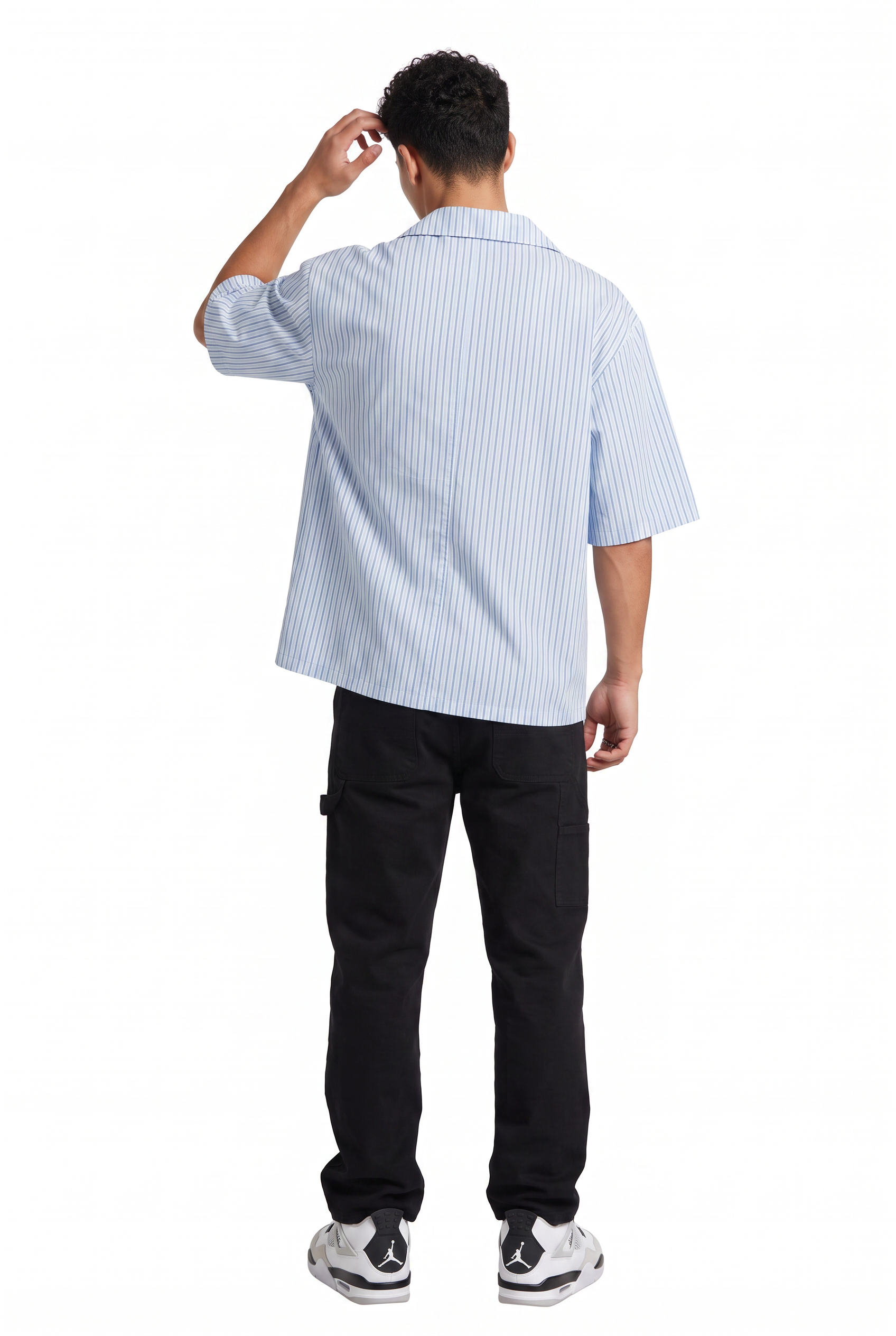 Sky Blue Chest Pocket Casual Shirt