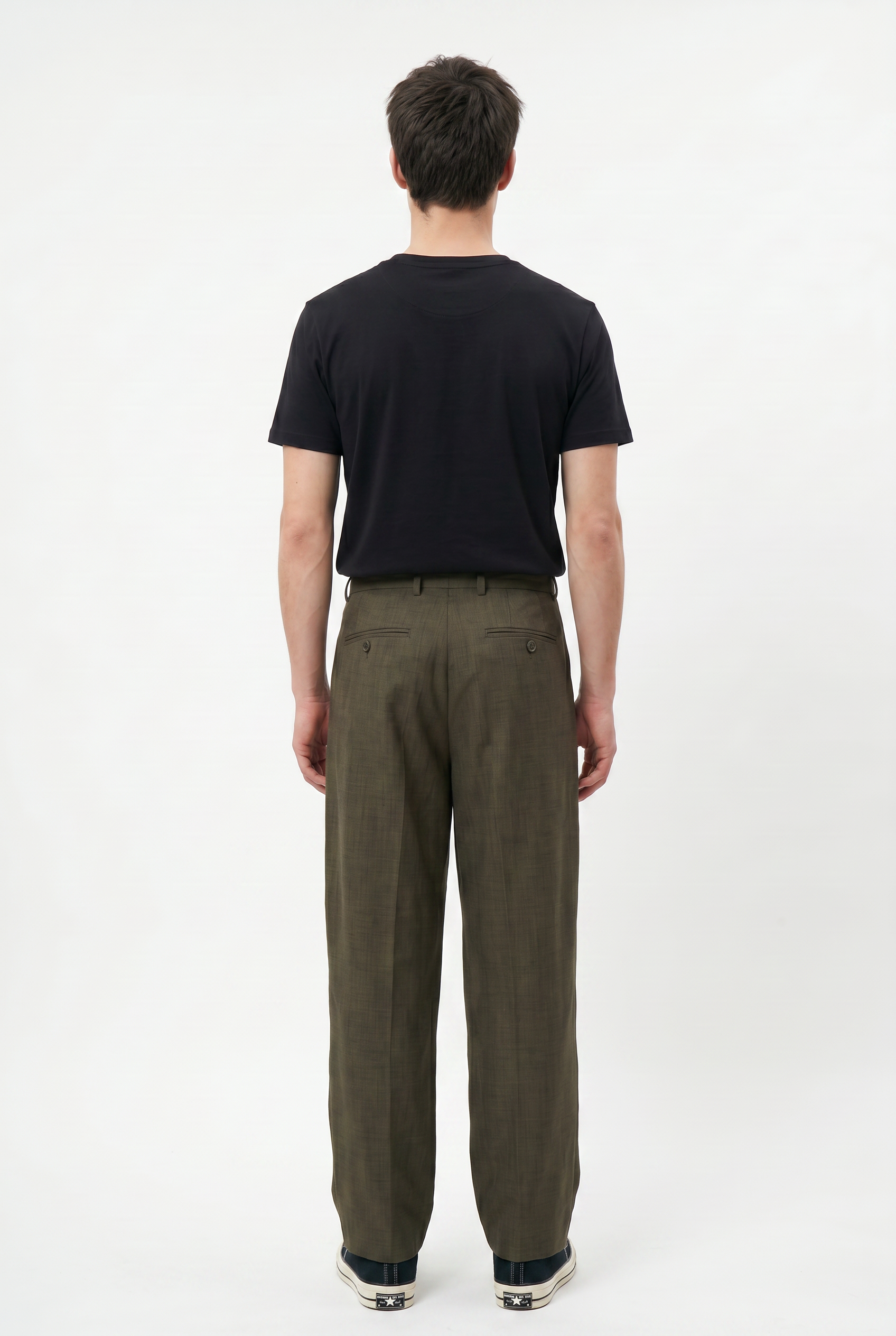 Brown Relaxed Casual Trouser