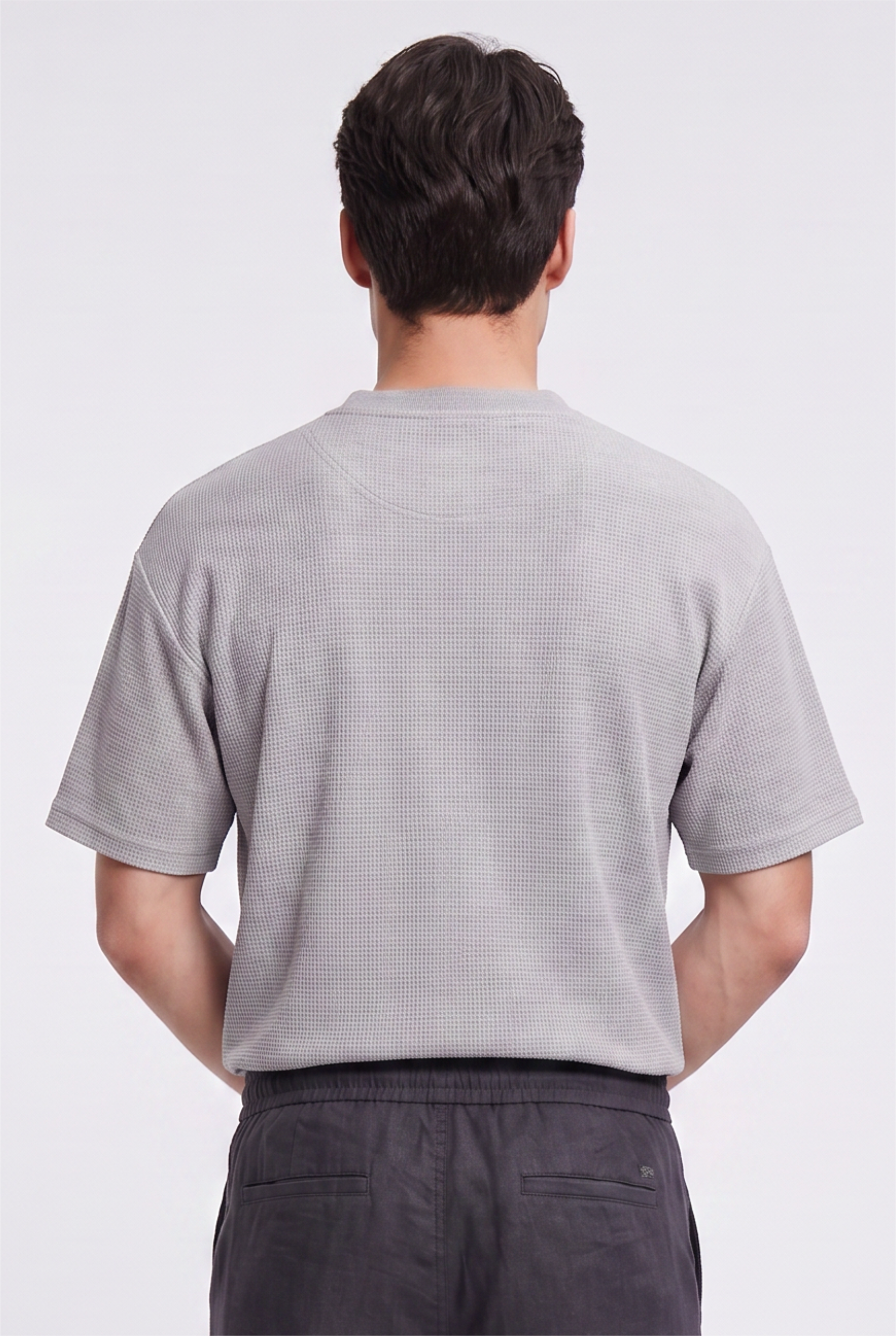 Grey Relaxed Oversized Tee