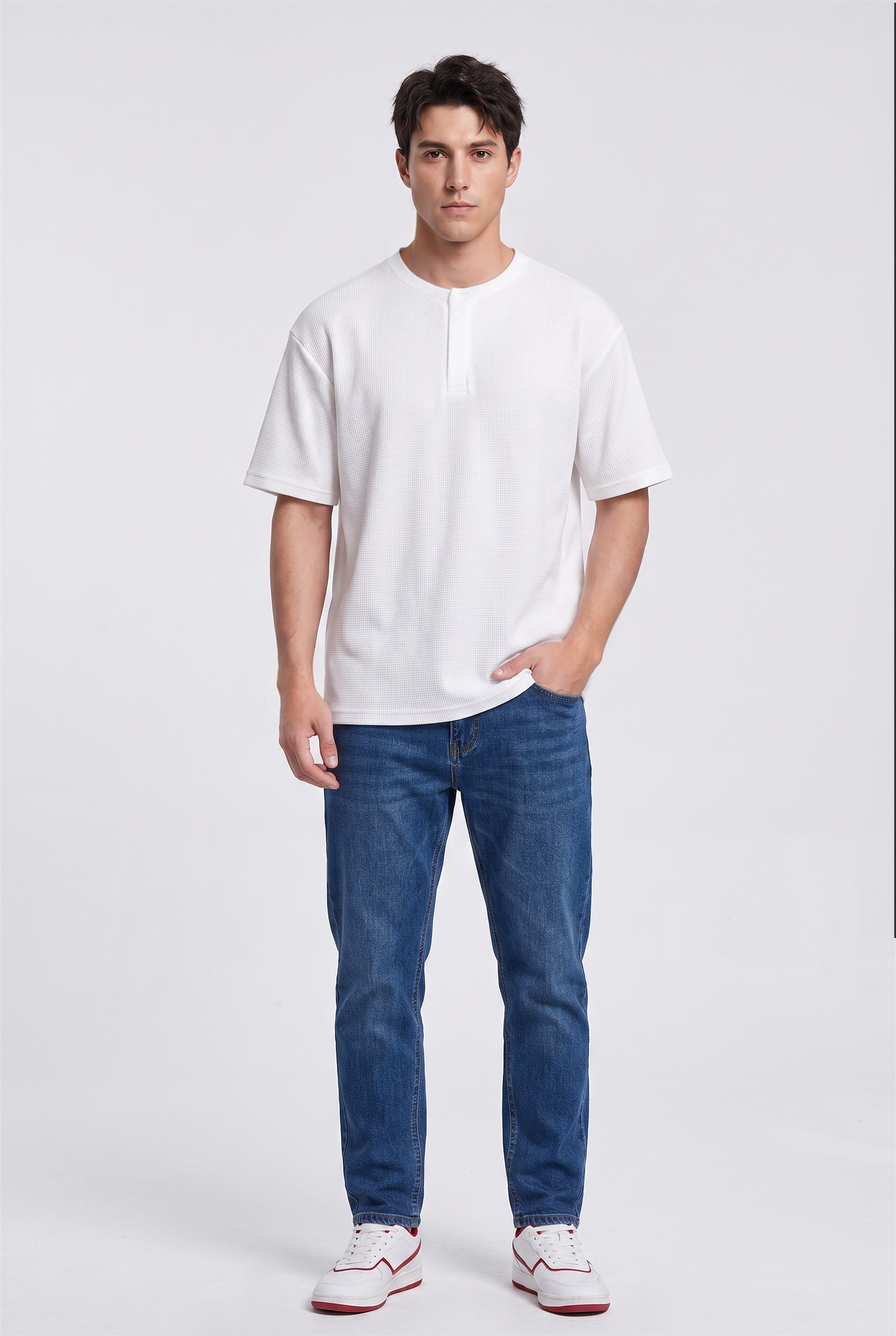 White Clean Oversized T-Shirt