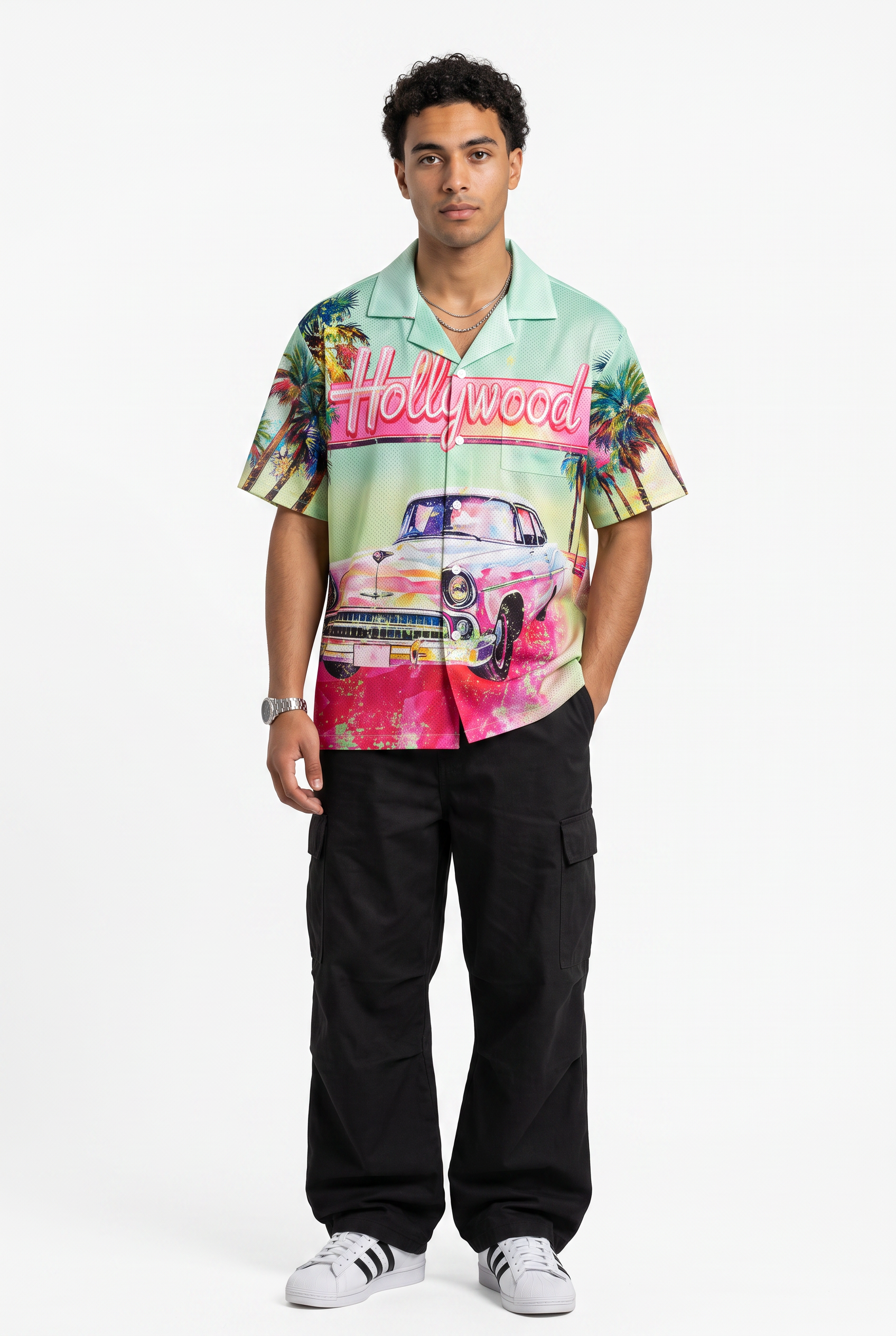 Sky Blue Chest Pocket Casual Shirt