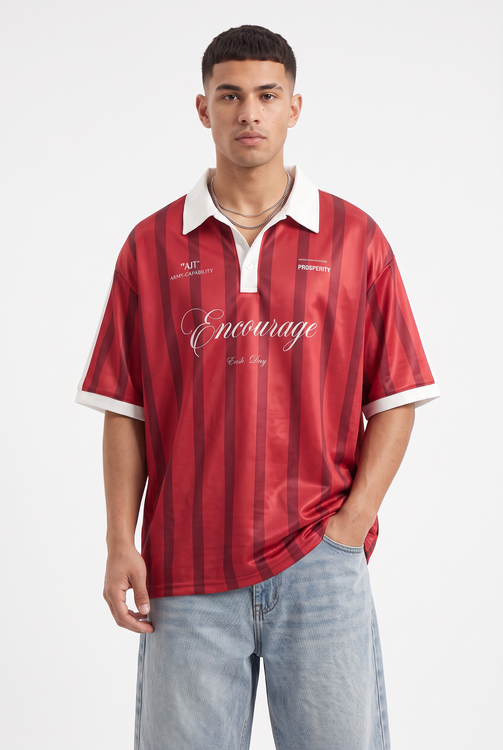 Red Round Neck T-Shirt