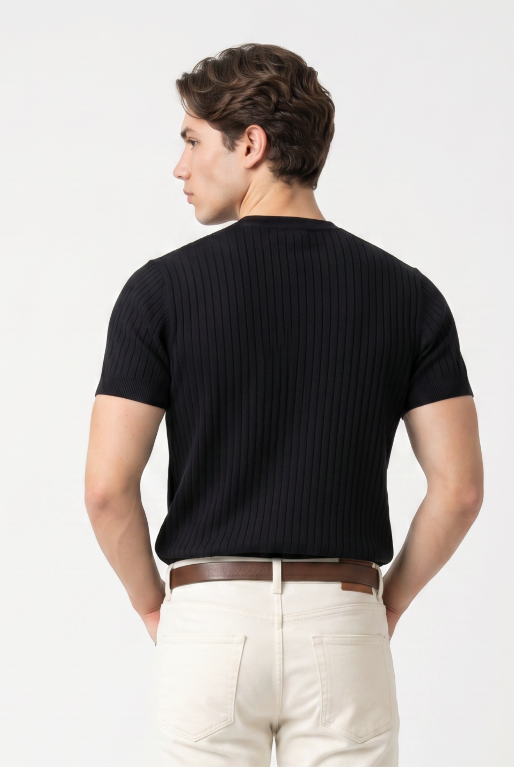 Black Relaxed Graphic Tee