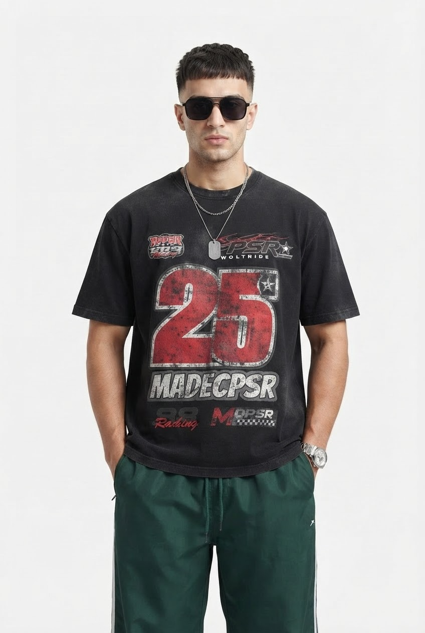 Black Crew Neck Essential Tee