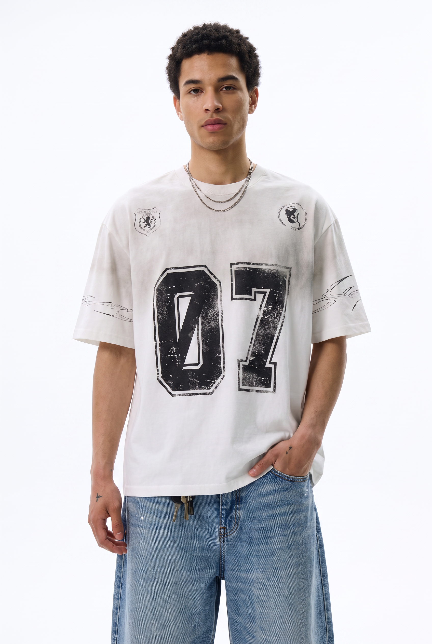 White Crew Neck T-Shirt