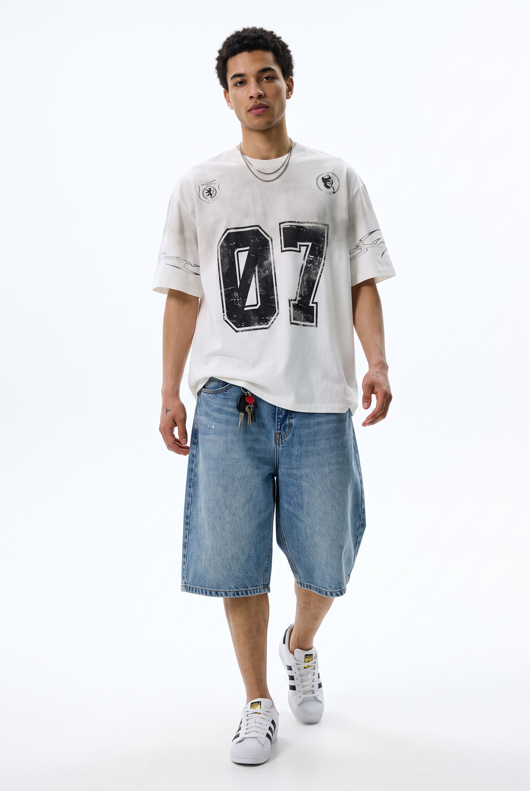 White Crew Neck T-Shirt