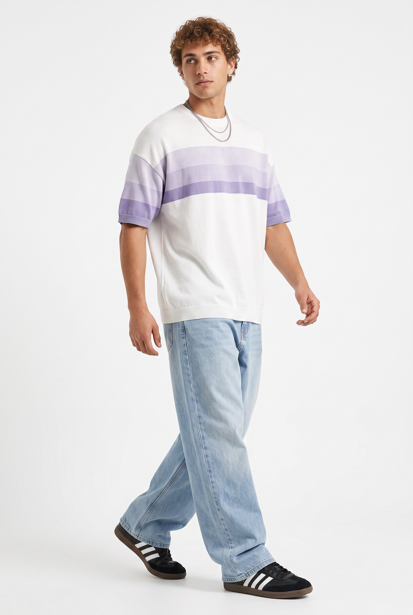White Crew Neck Essential Tee