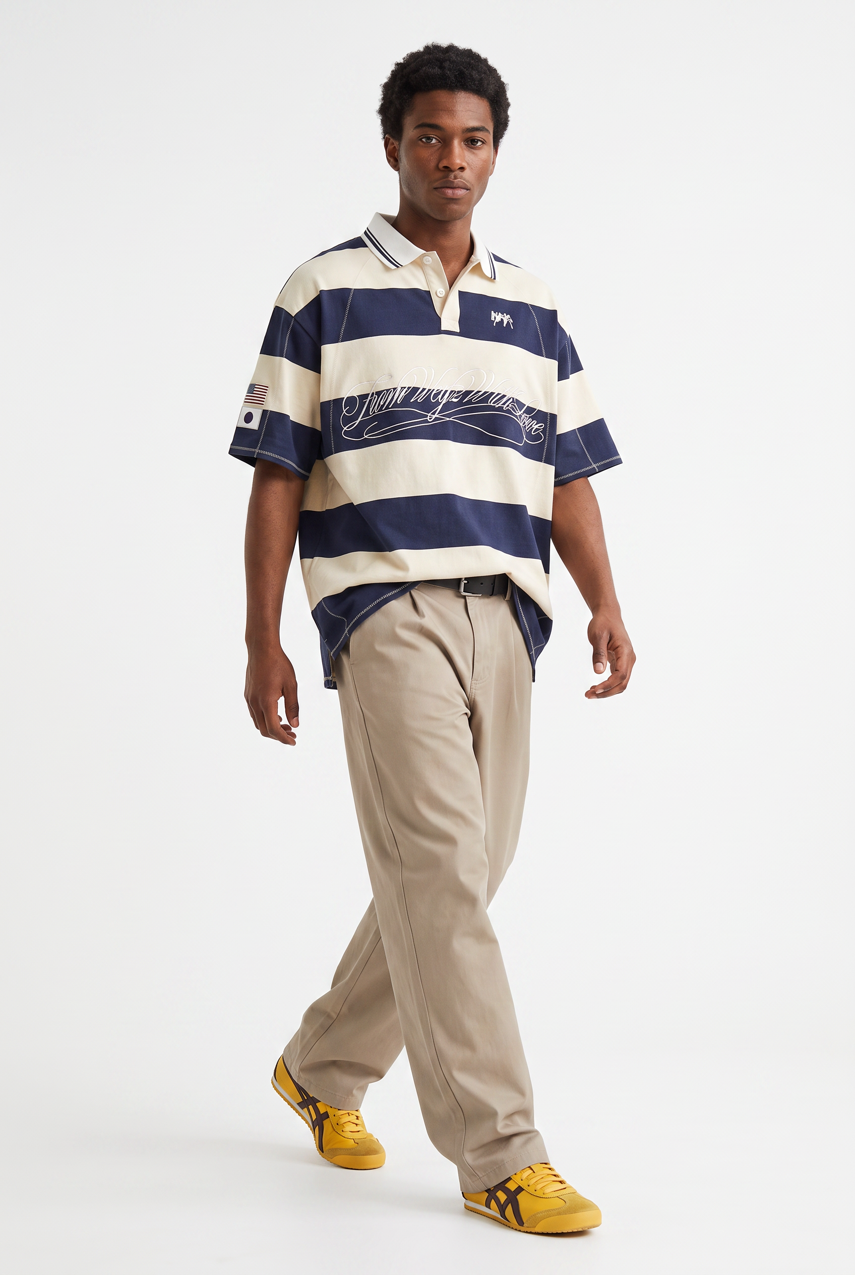 Sky Blue Oversized Crew Neck Tee