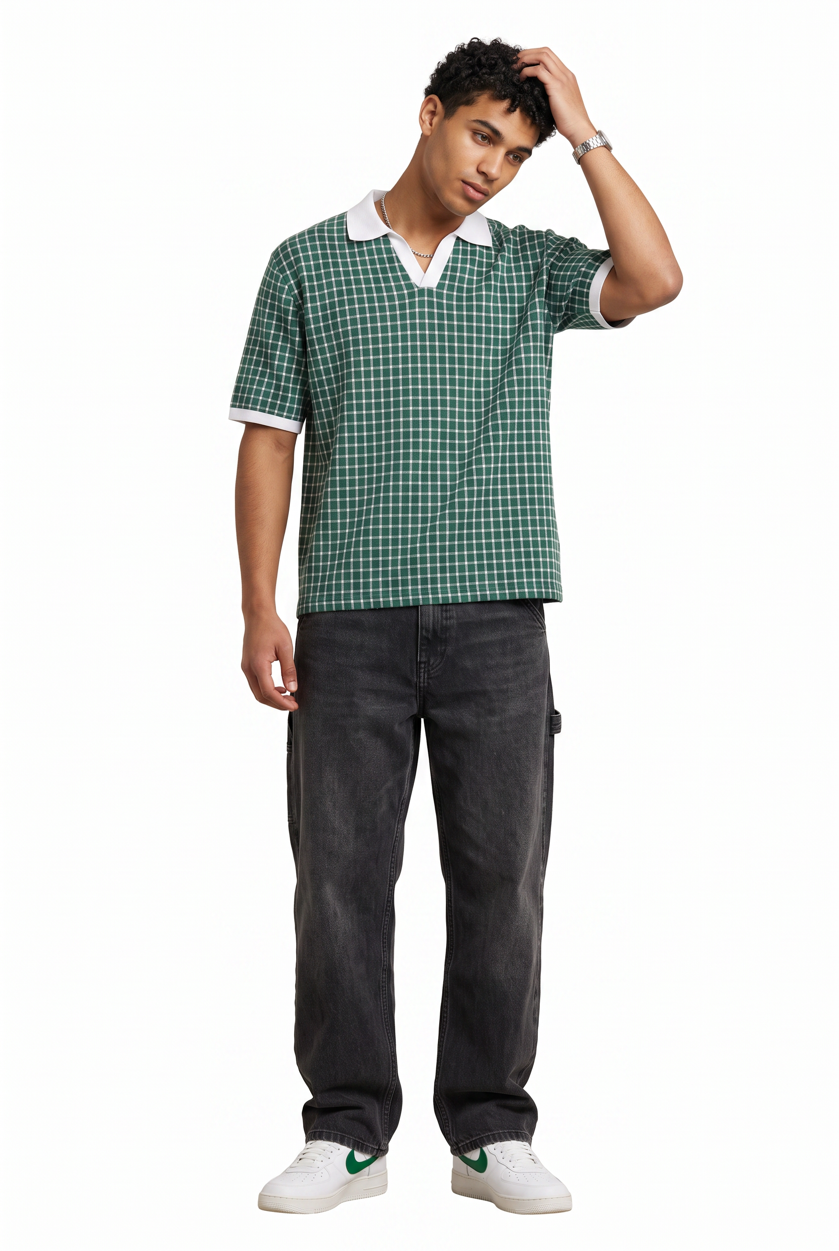 Olive Crew Neck T-Shirt