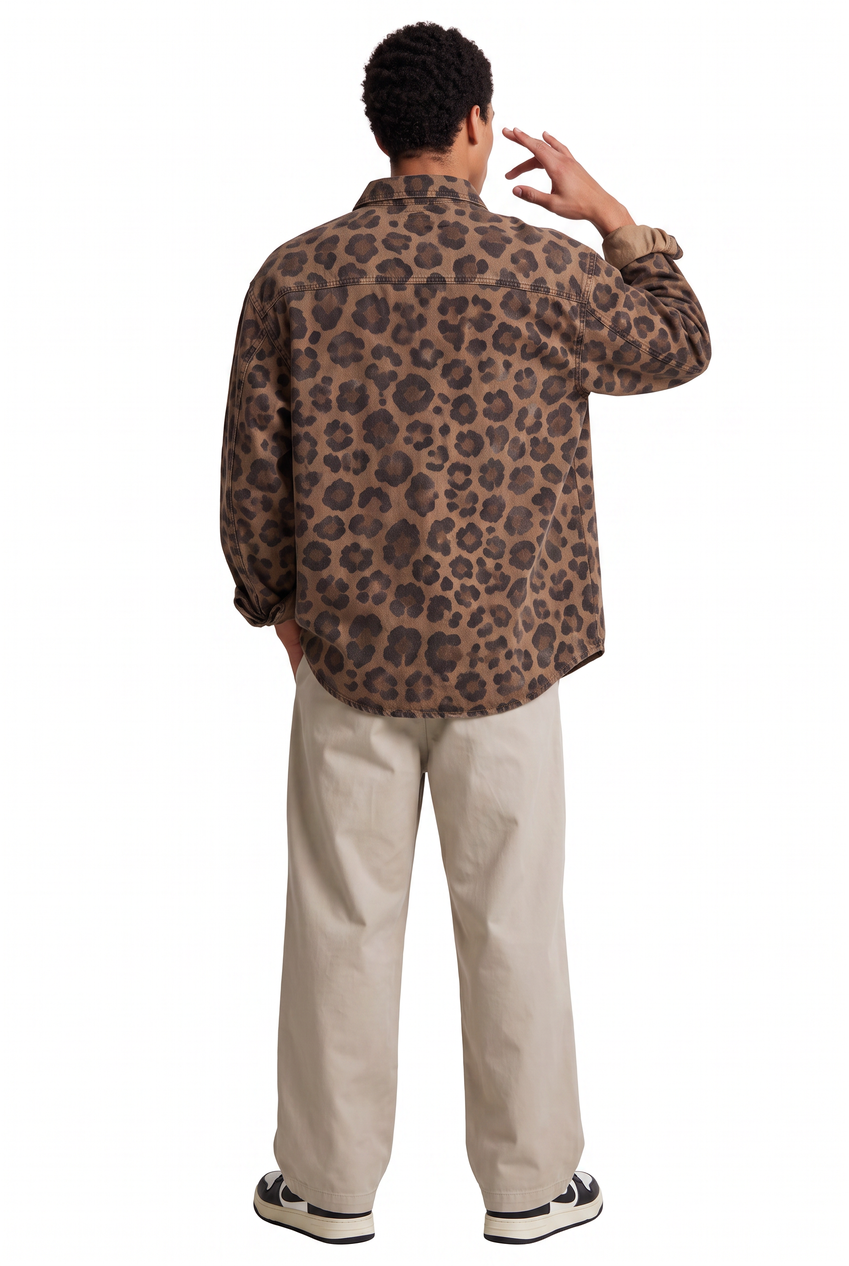Brown Chest Pocket Casual Shirt