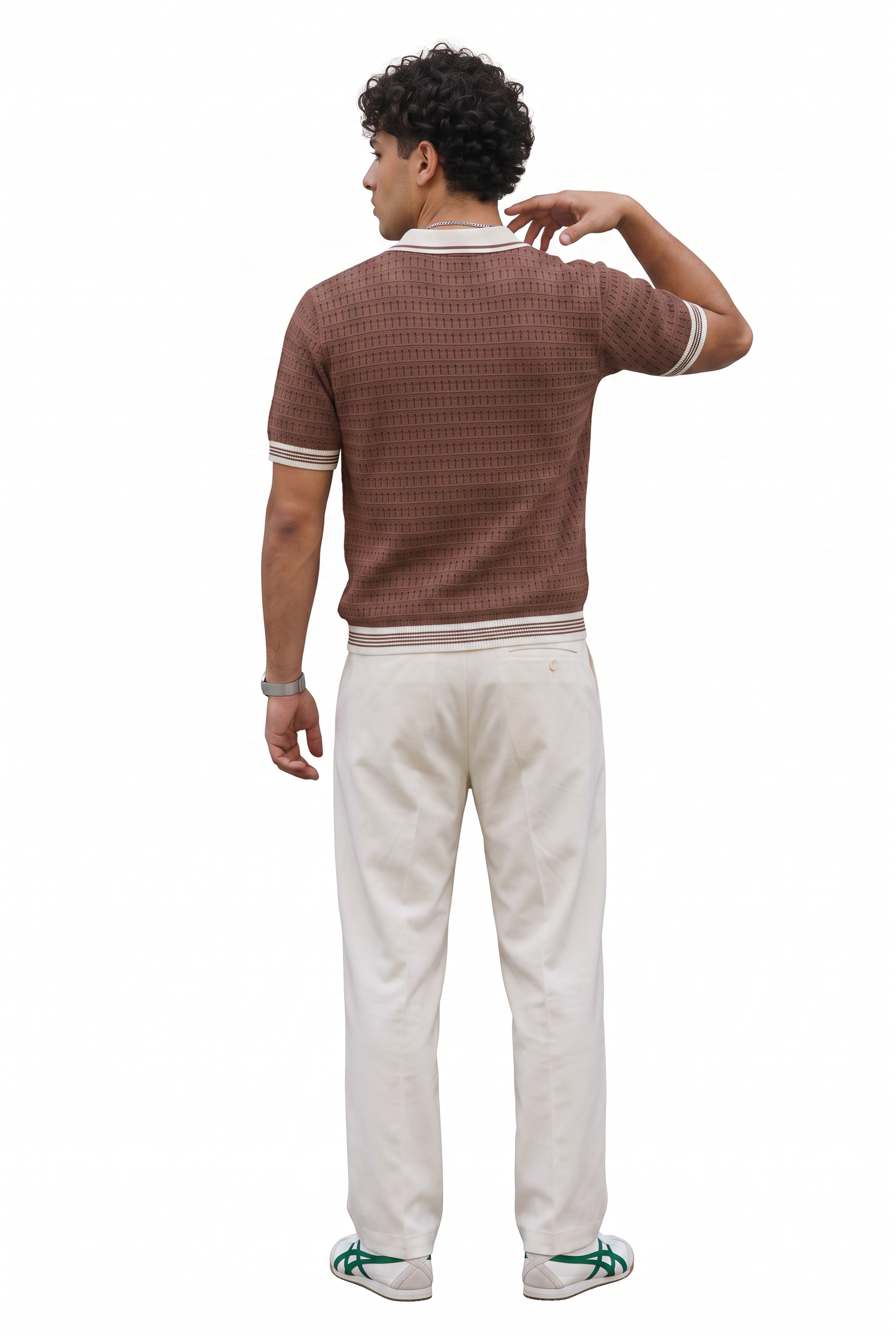 Maroon Round Neck T-Shirt