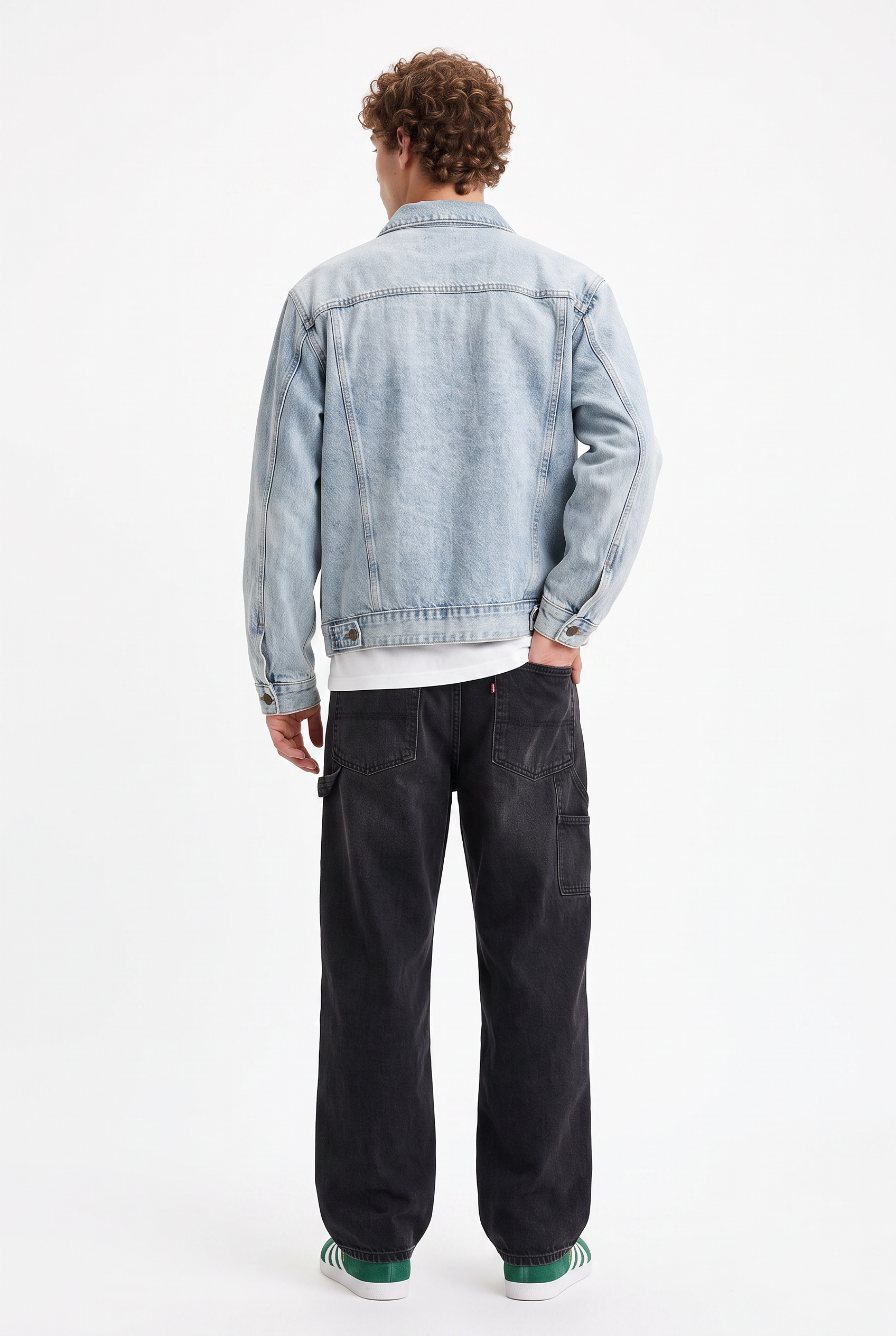 Navy Hooded Zip Jacket