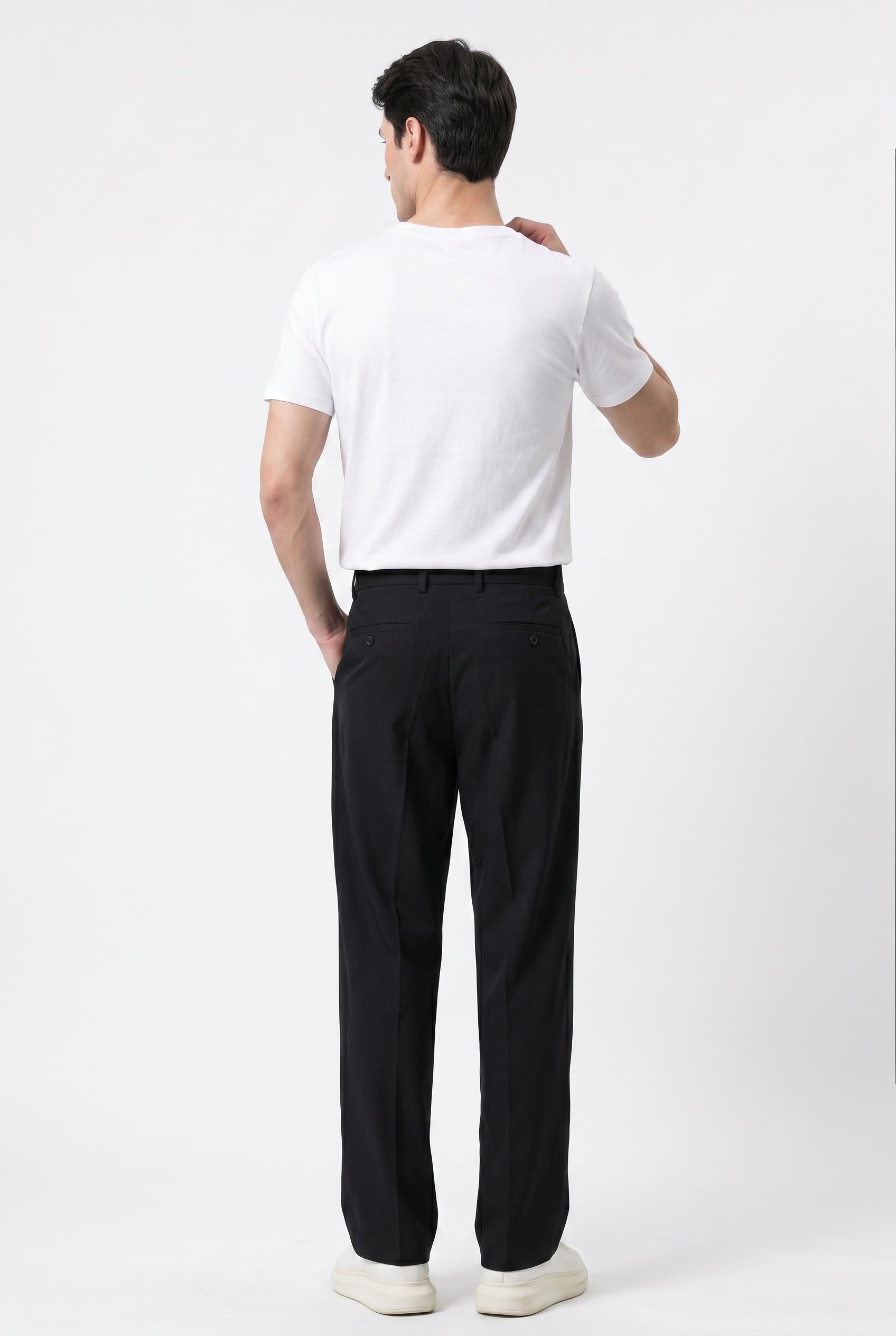 Black Slim Formal Trouser