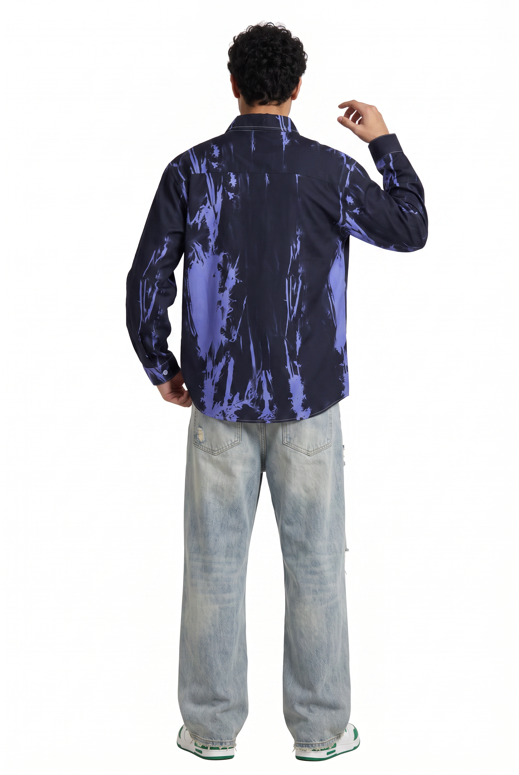 Sky Blue Chest Pocket Casual Shirt