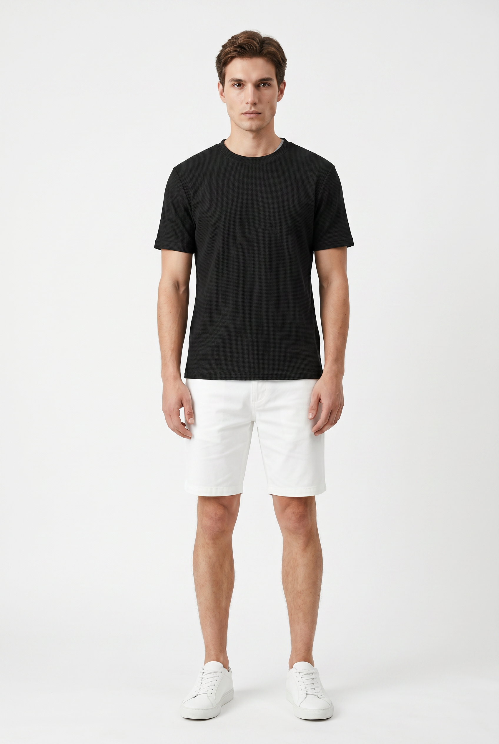 Black Relaxed Oversized Tee