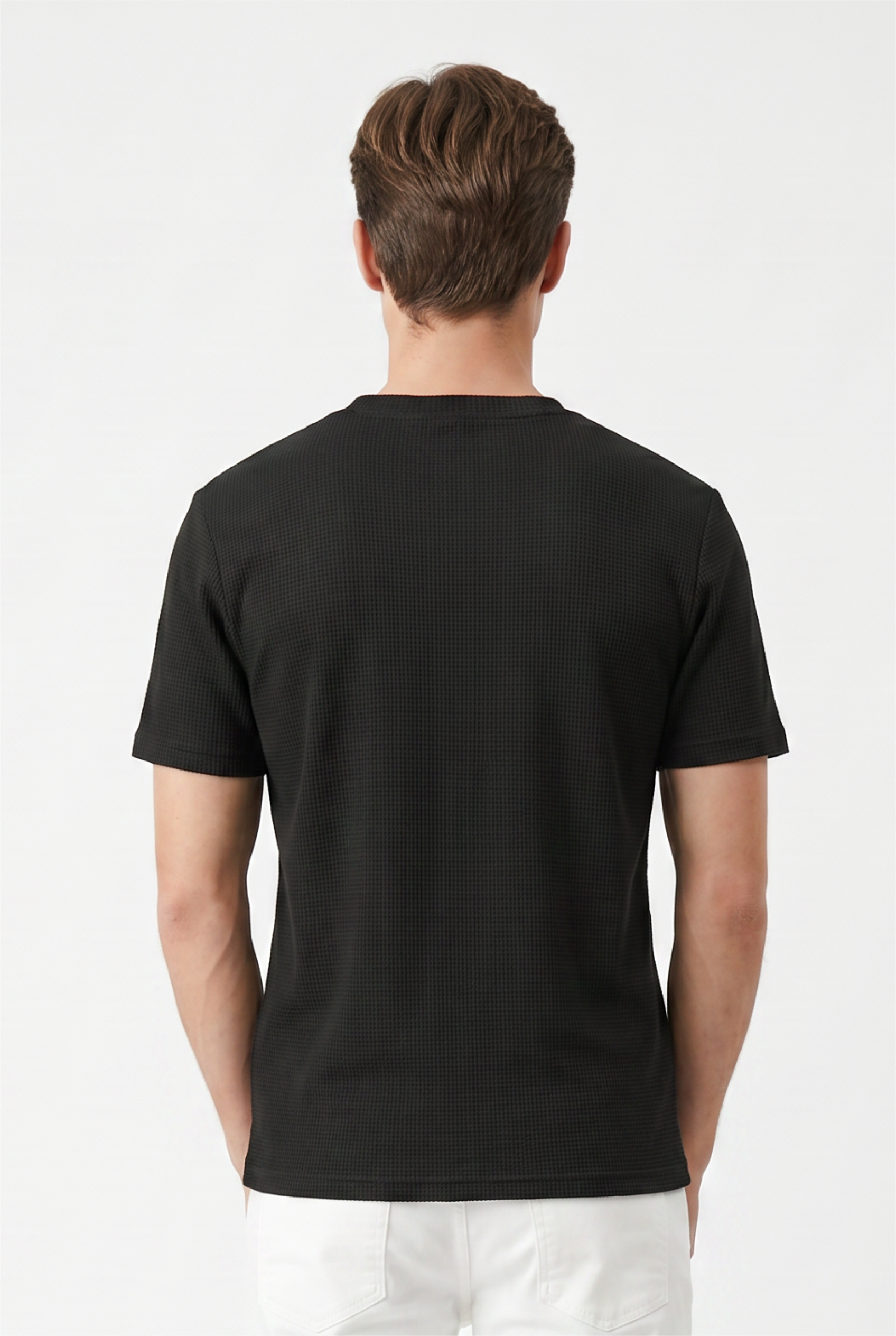 Black Relaxed Oversized Tee