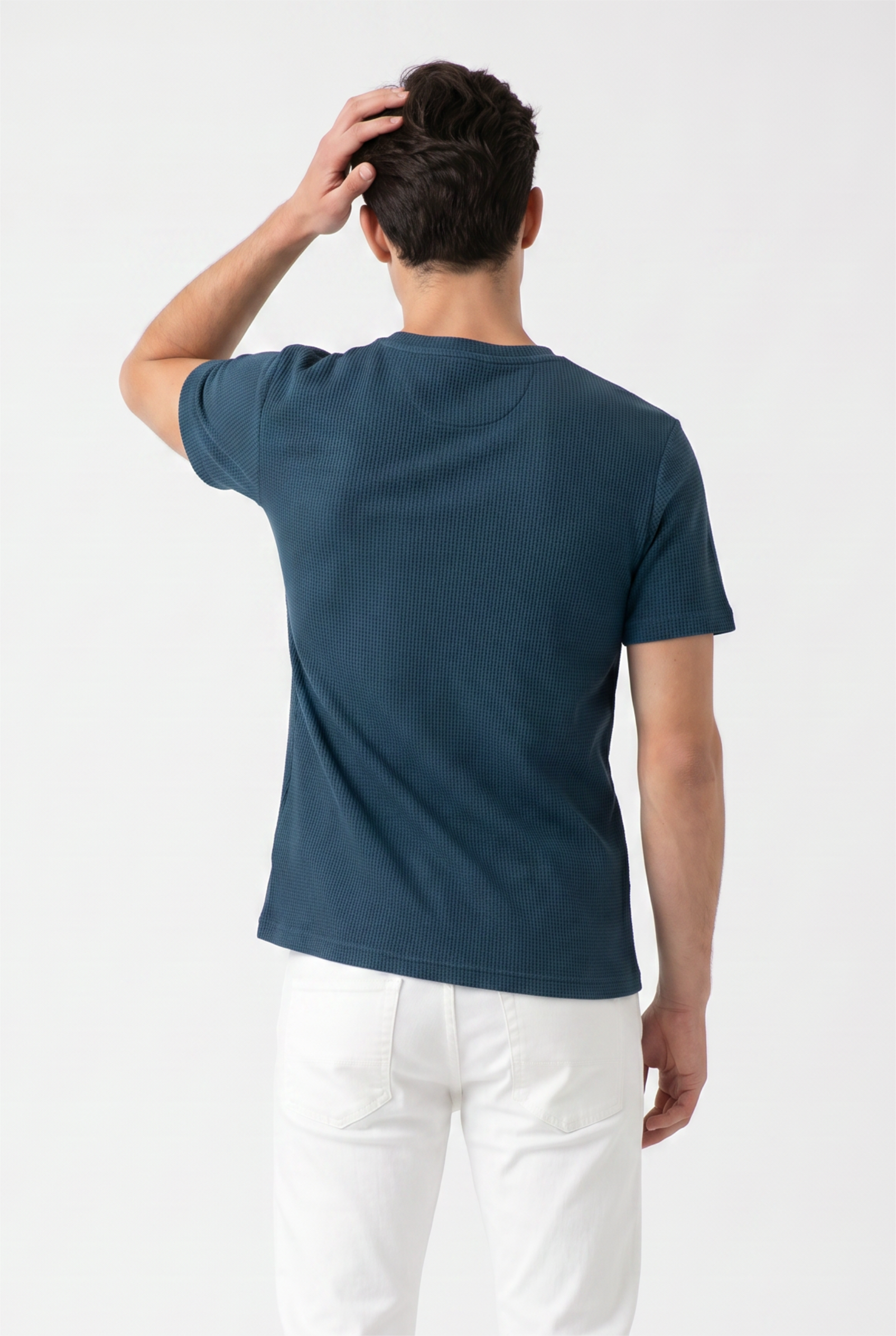 Blue Relaxed Graphic Tee