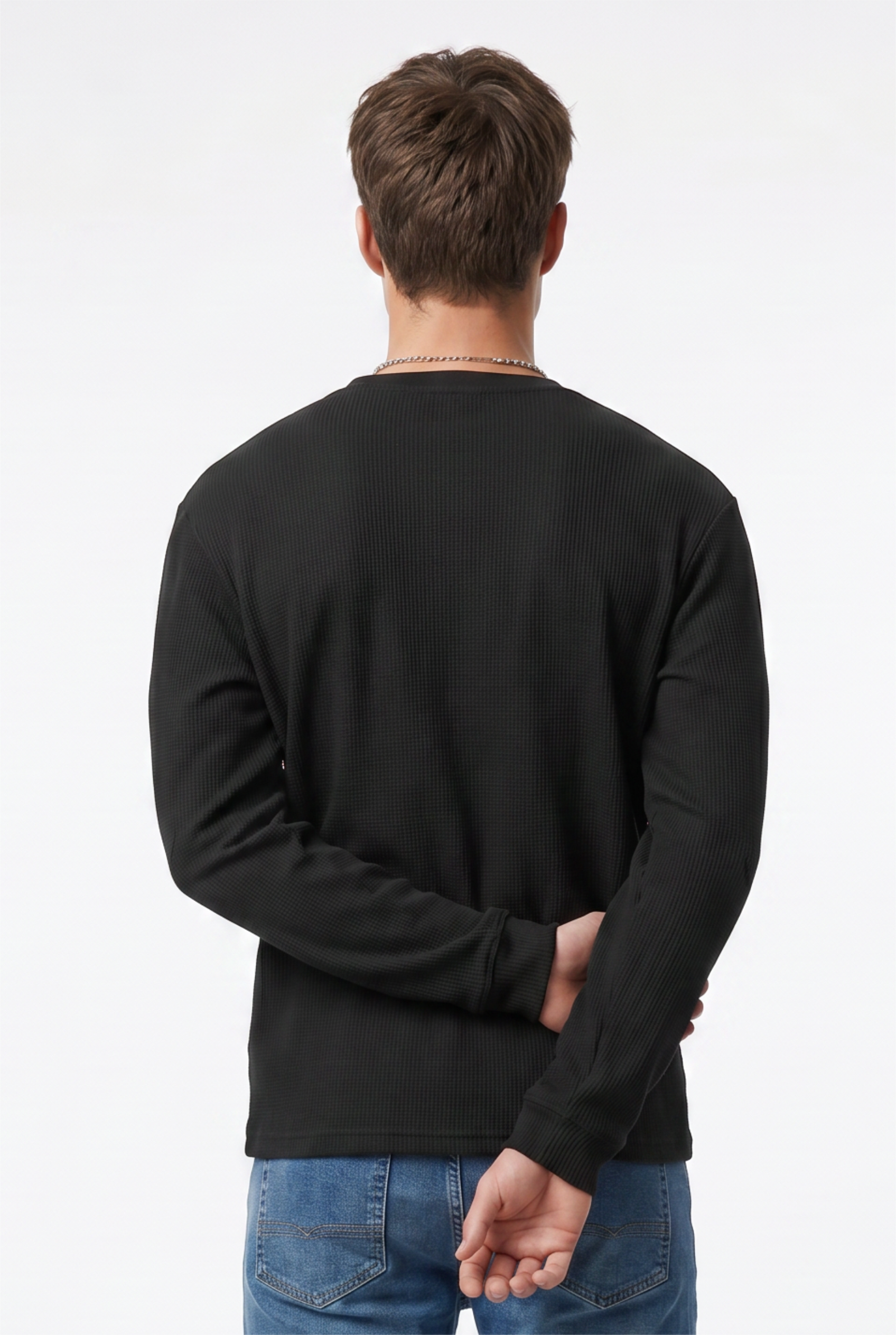 Black Relaxed Oversized Tee