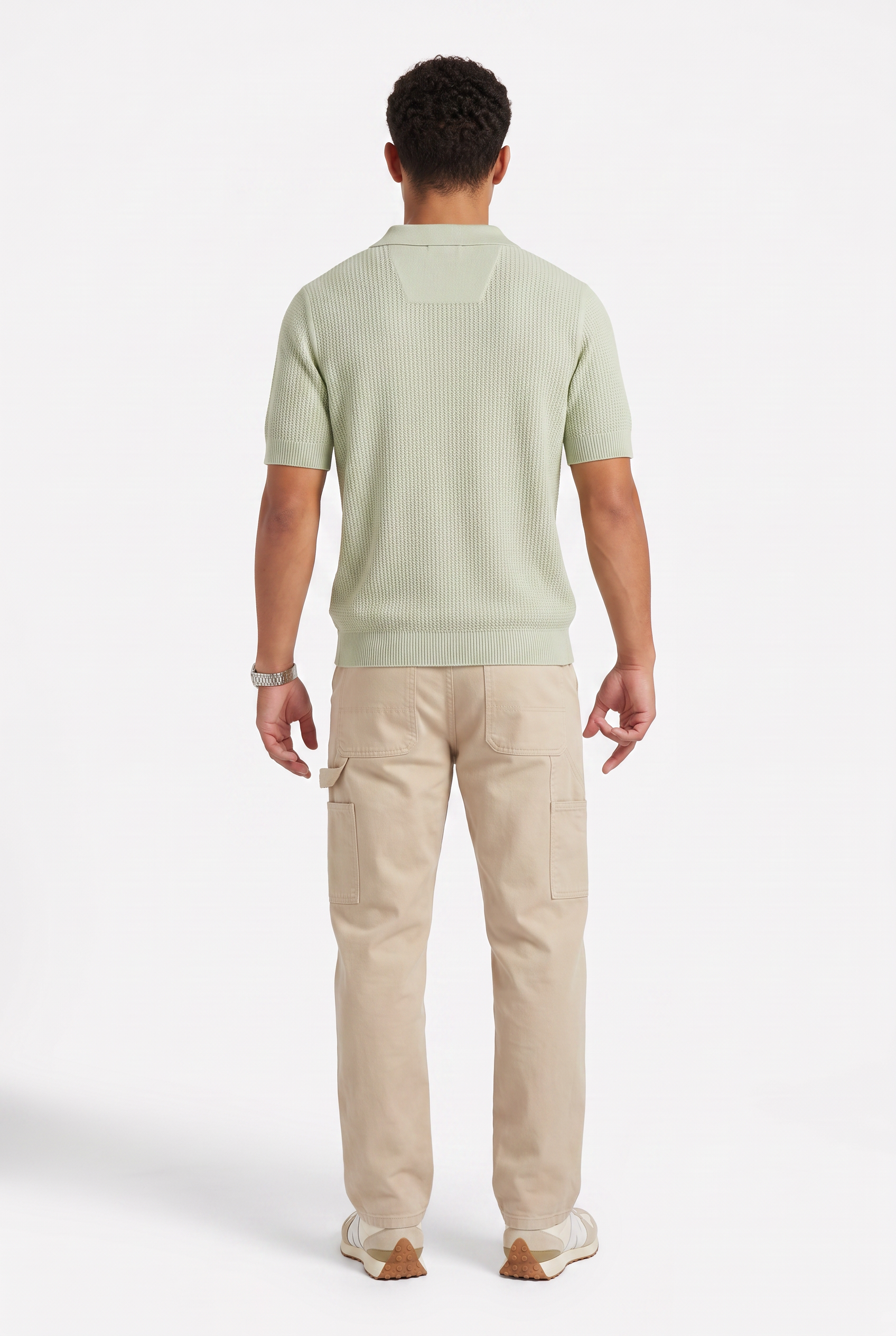 Olive Oversized Crew Neck Tee