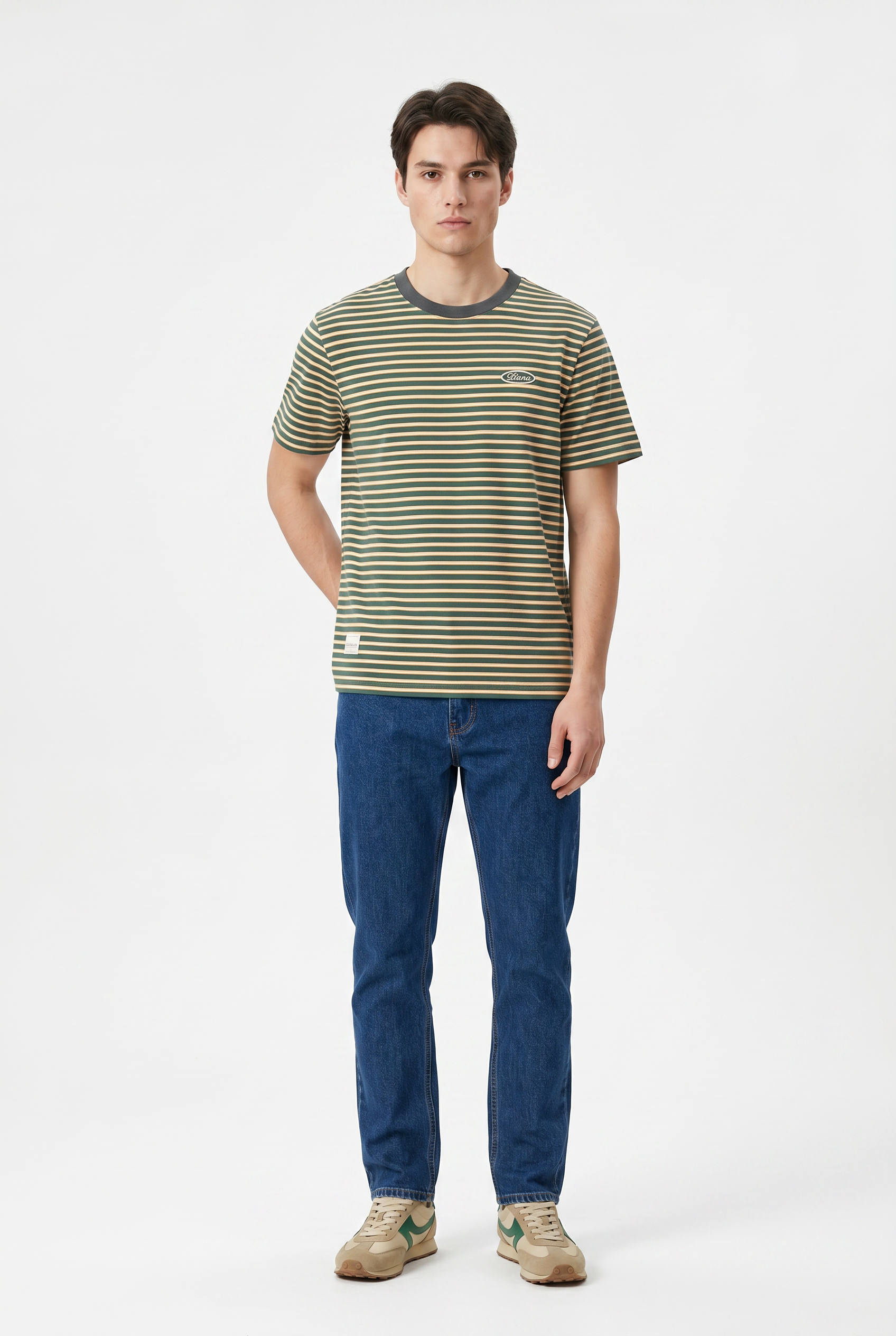 Green Relaxed Oversized Tee
