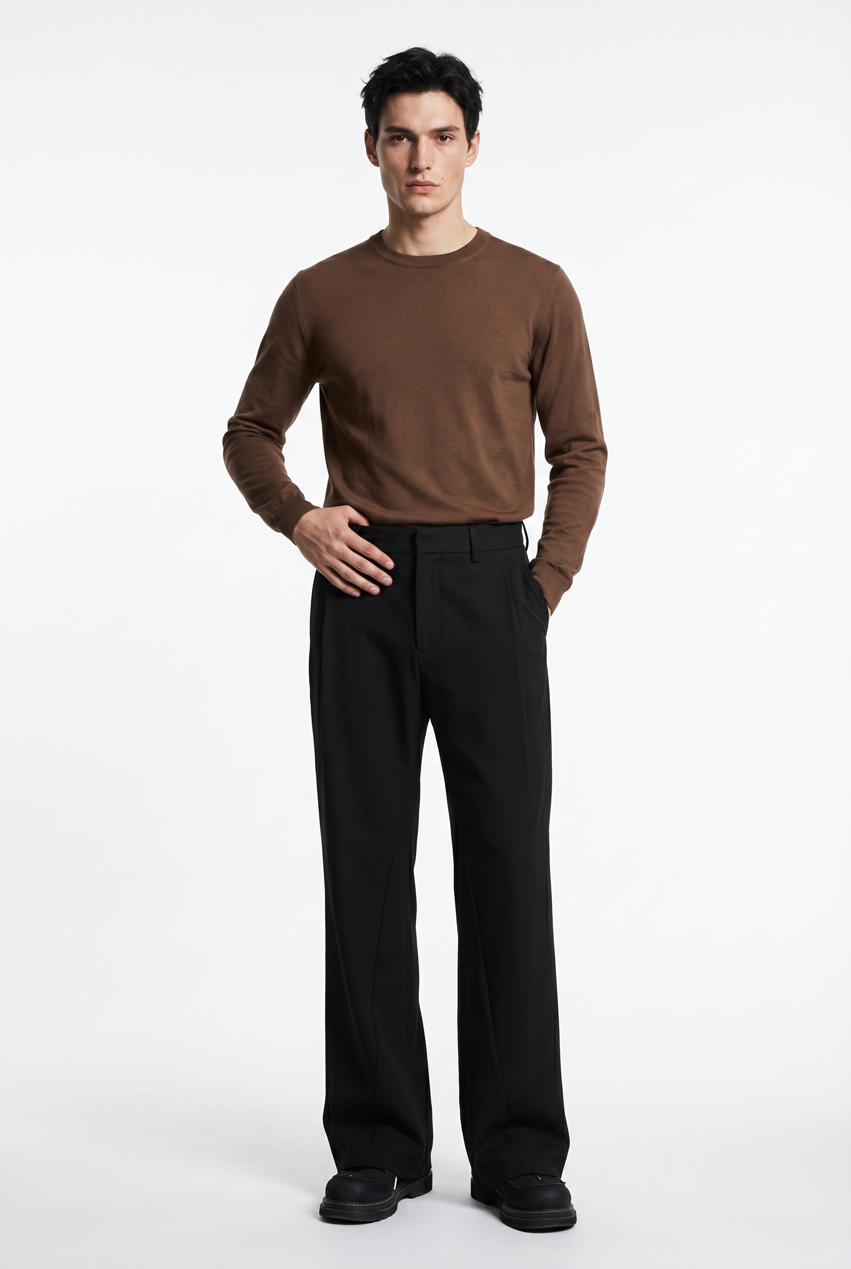 Black Slim Formal Trouser
