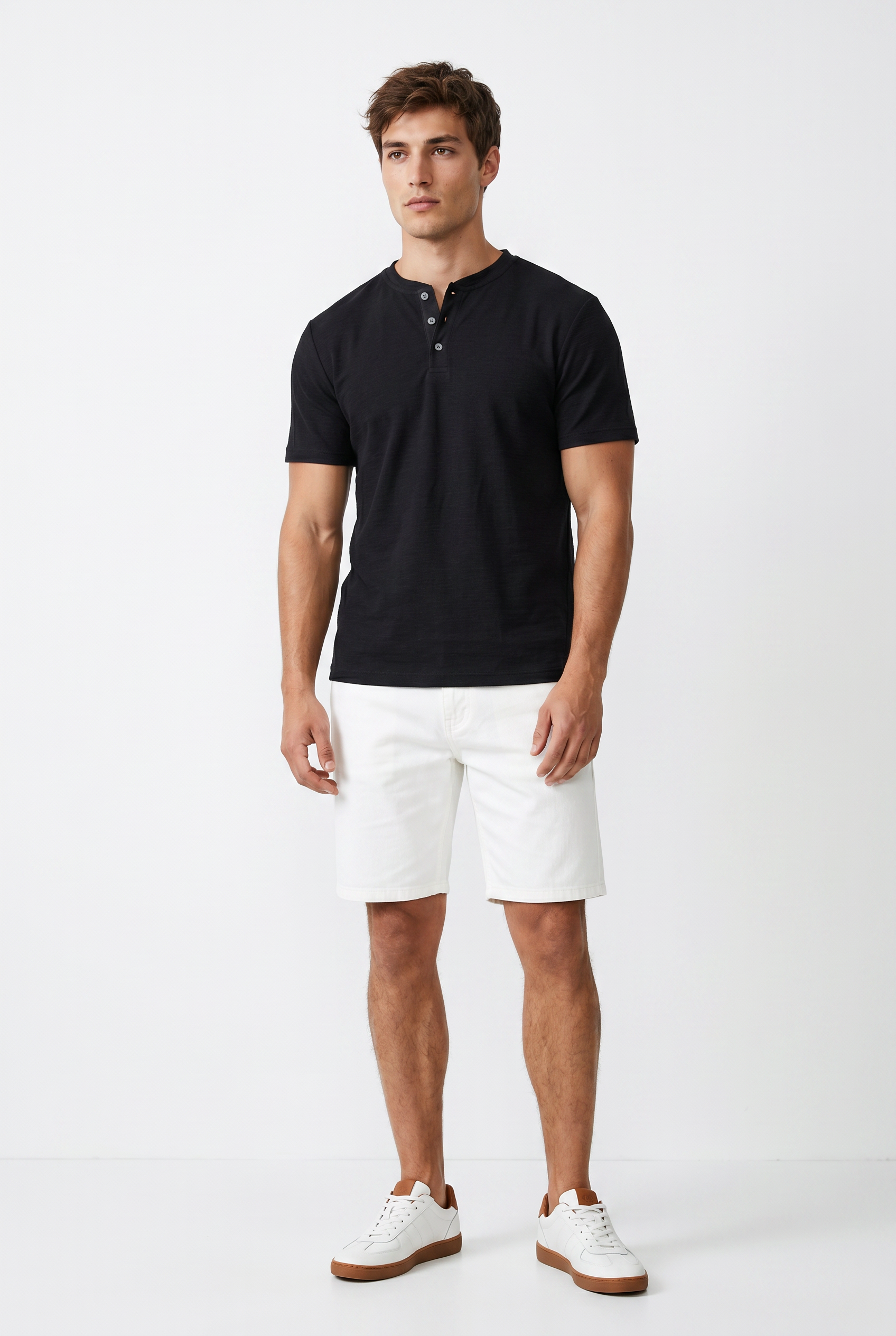 Black Relaxed Graphic Tee