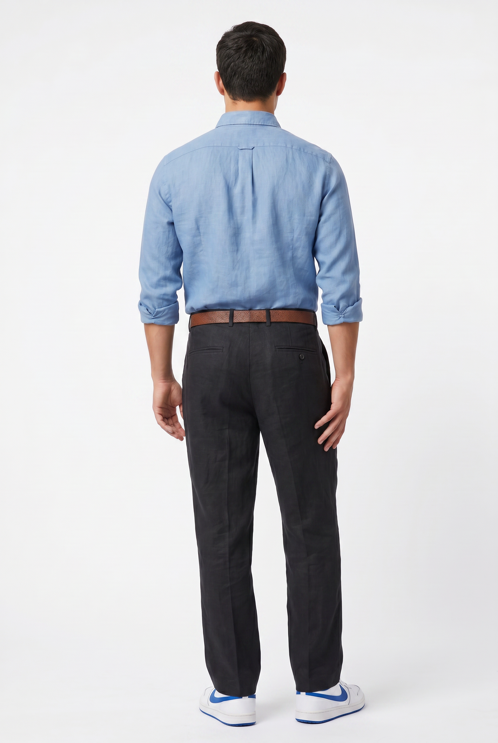 Black Relaxed Casual Trouser