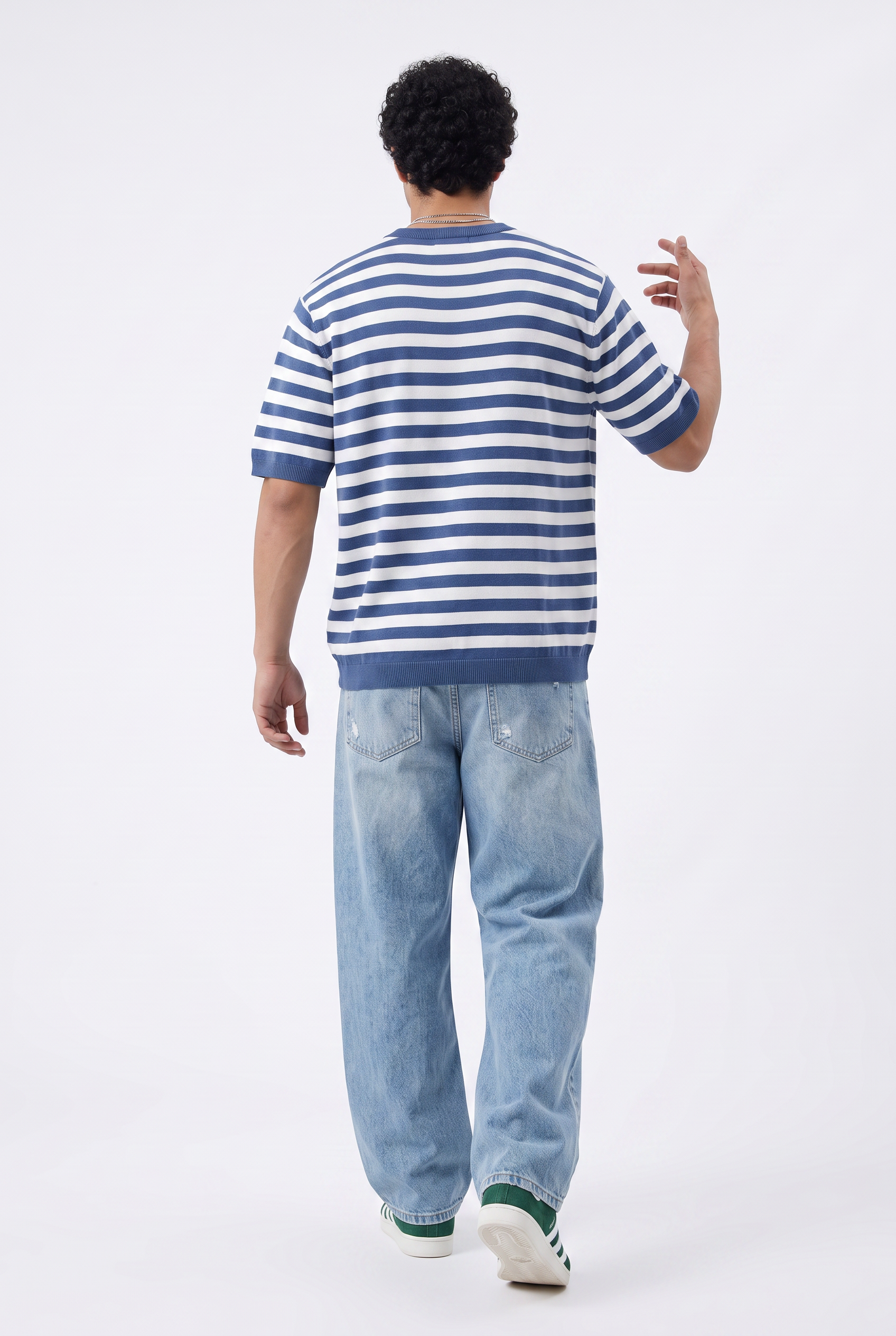 Sky Blue Chest Pocket T-Shirt