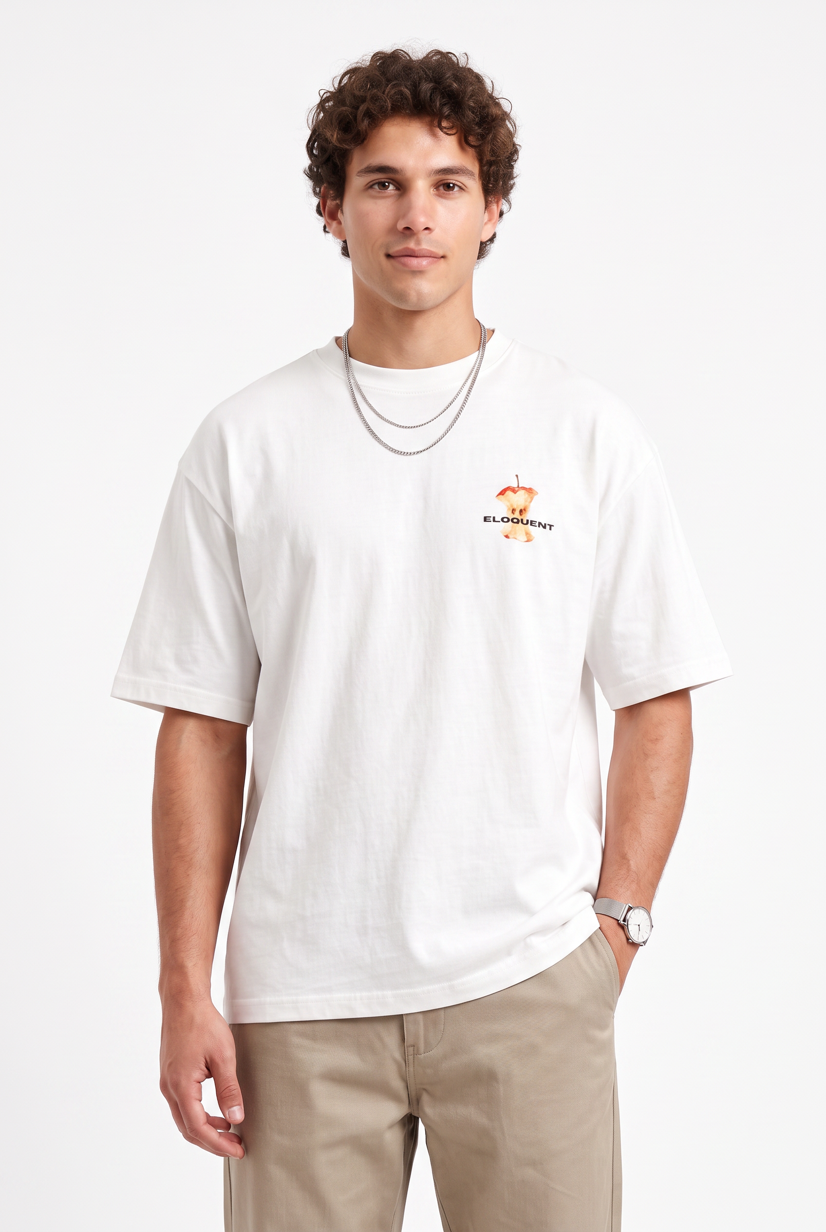 White Crew Neck T-Shirt