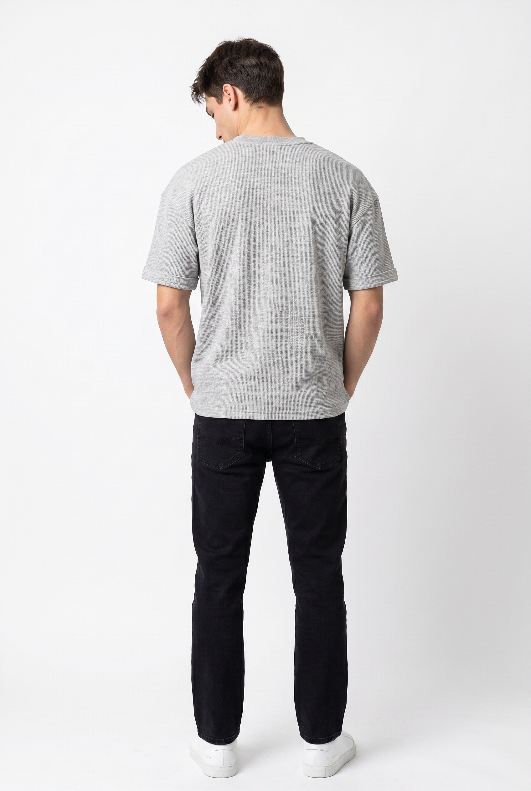Grey Relaxed Oversized Tee