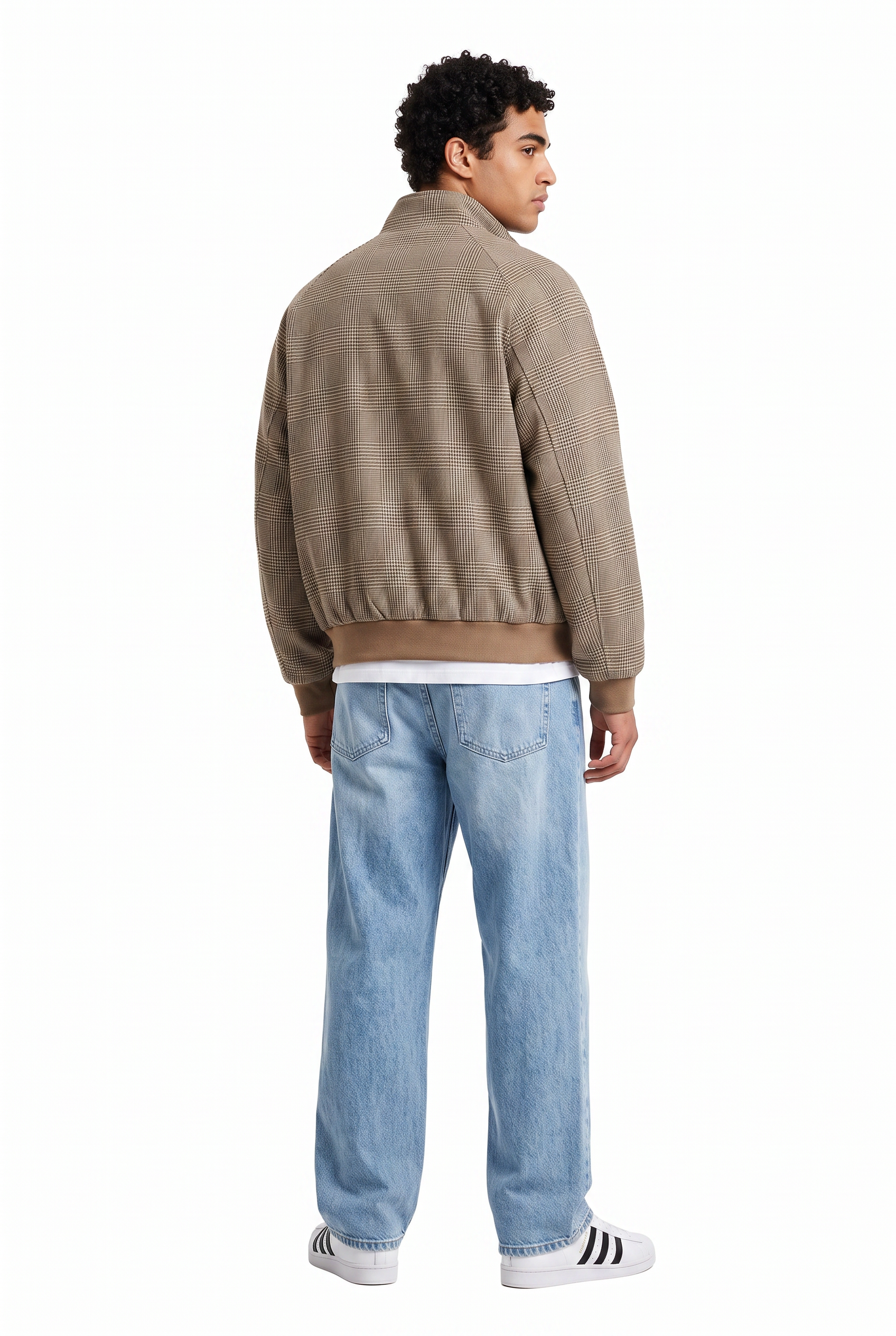 Beige Chest Pocket Overshirt Jacket
