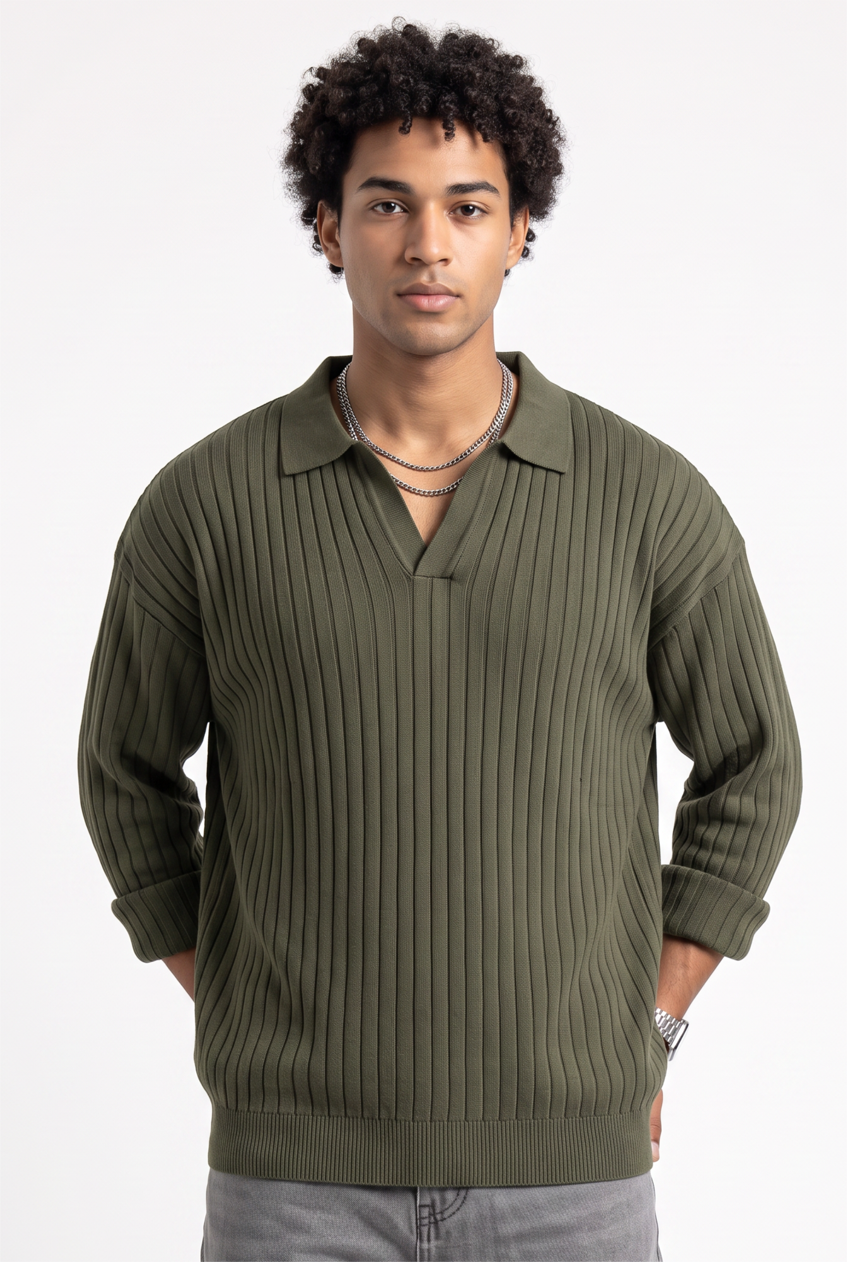 Black Dropped Shoulder Oversized Tee