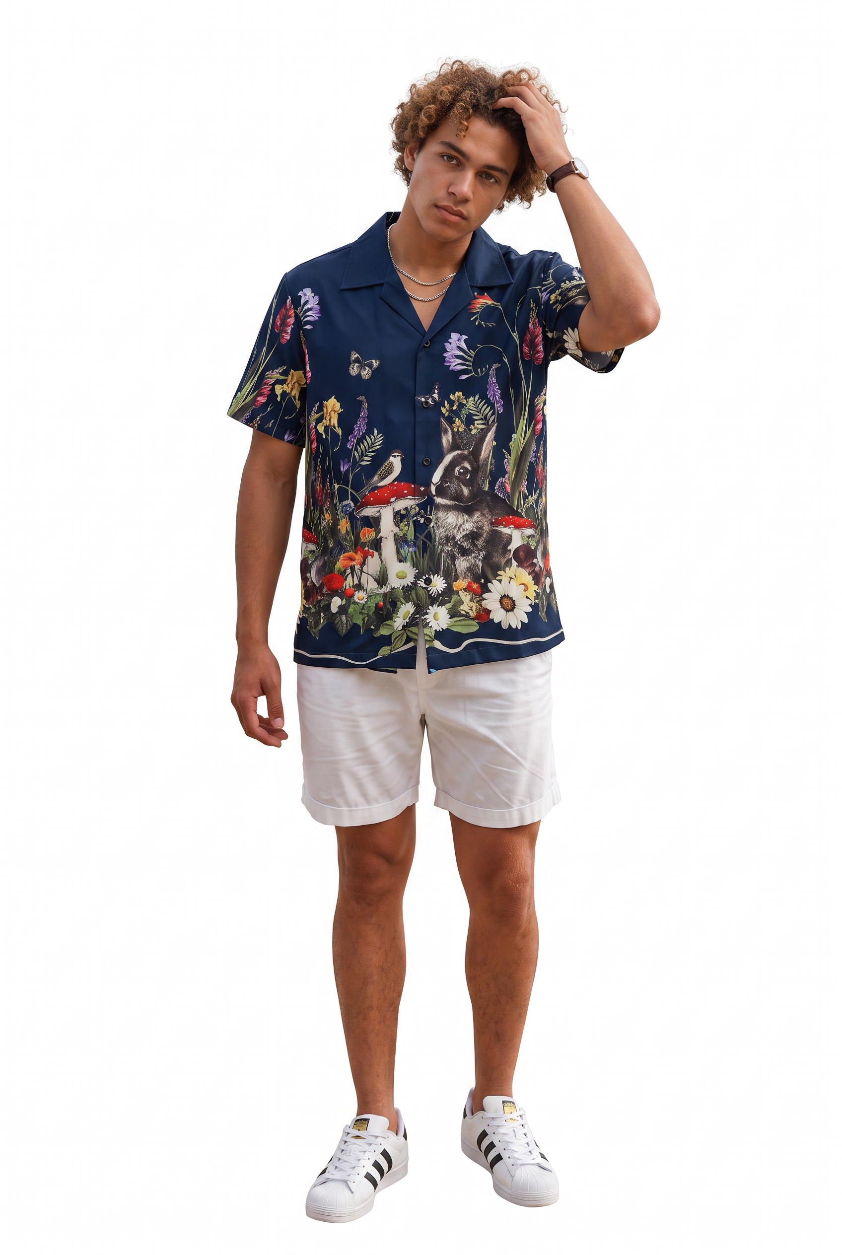 Sky Blue Chest Pocket Casual Shirt