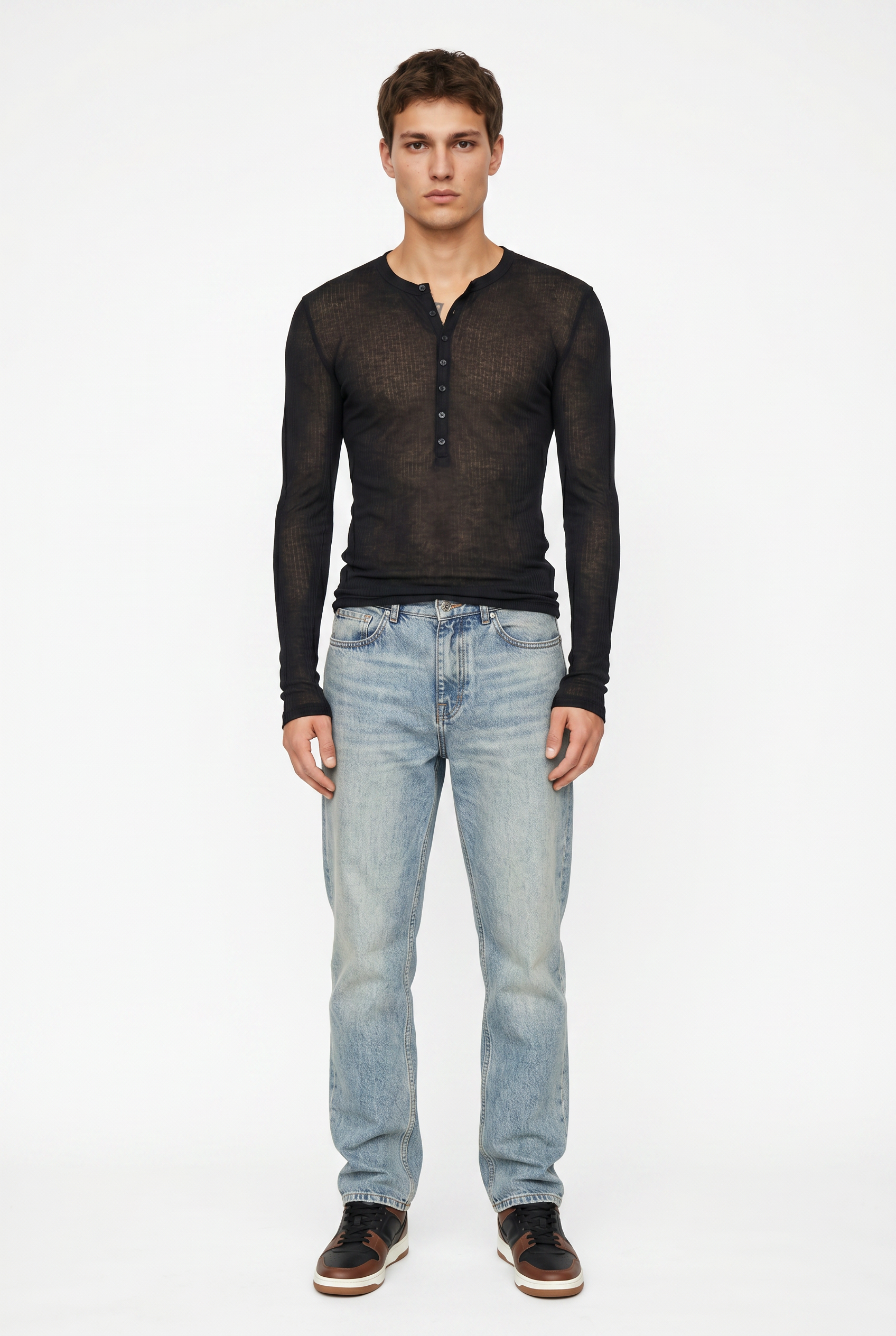 Black Relaxed Graphic Tee