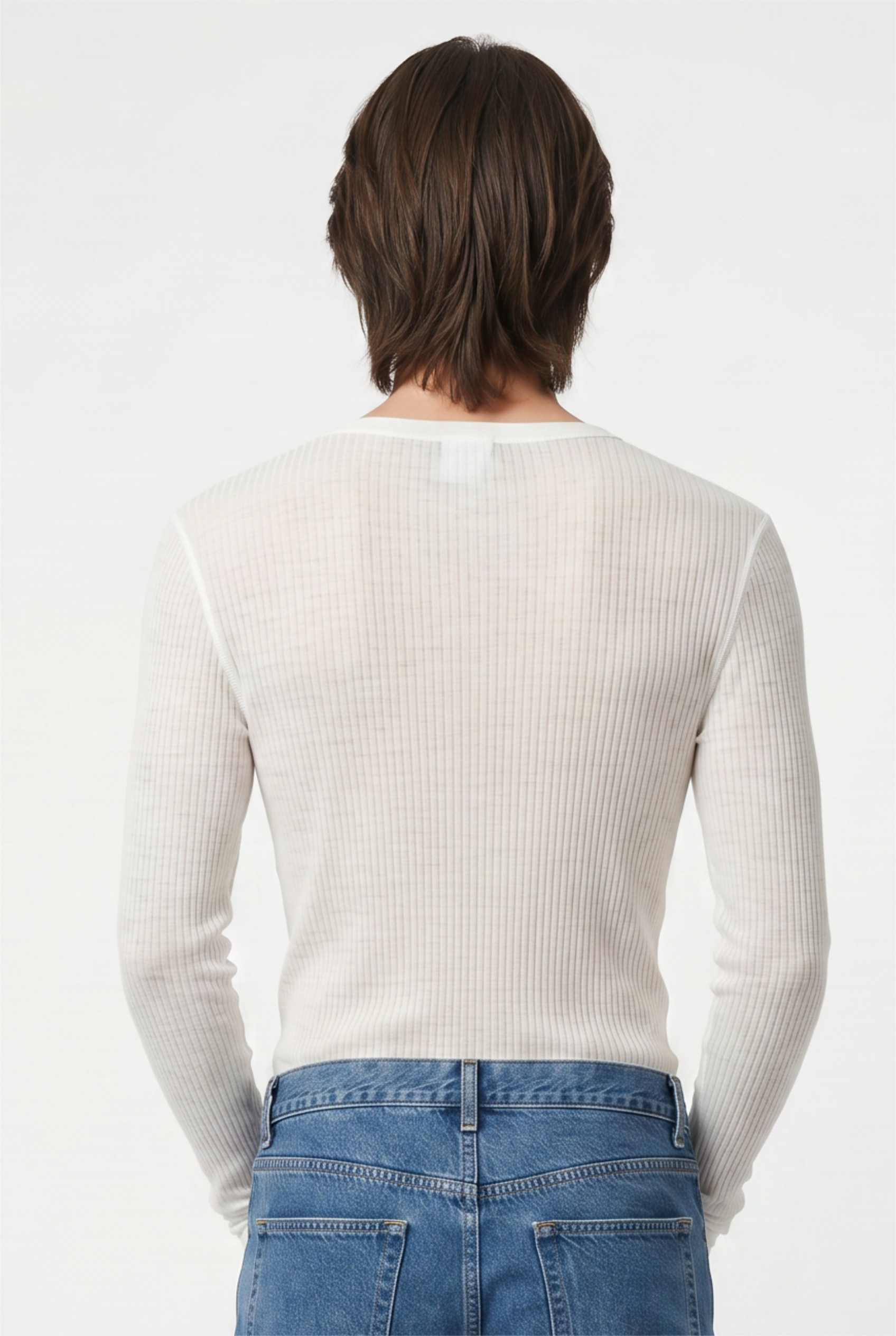 White Clean Oversized T-Shirt