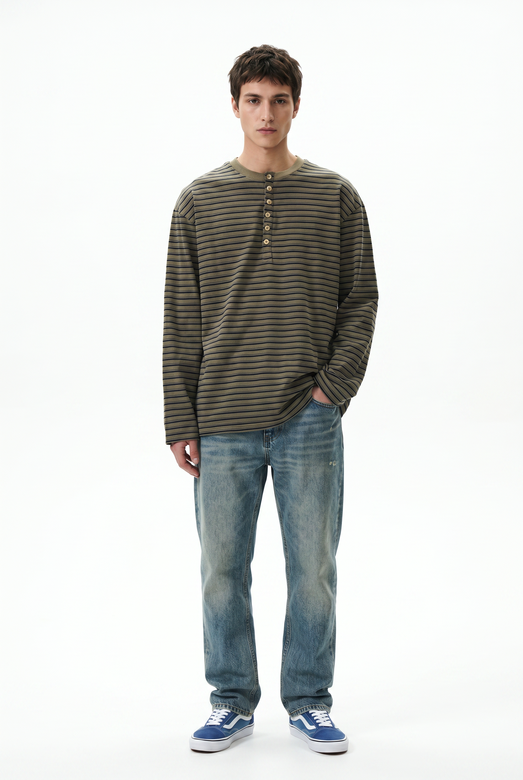 Green Relaxed Oversized Tee