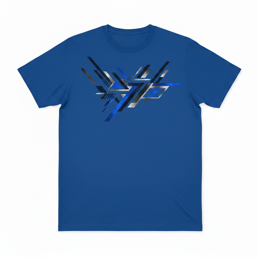 Blue Short sleeve T shirt Test